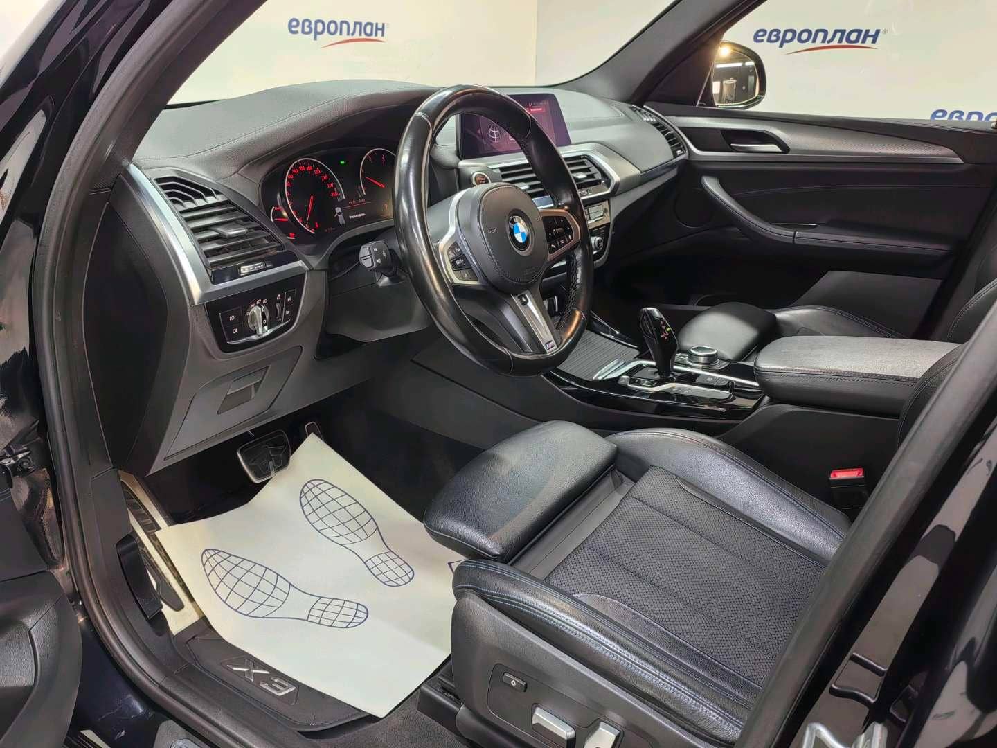 BMW X3,  86 854 км, 2021 года в лизинг