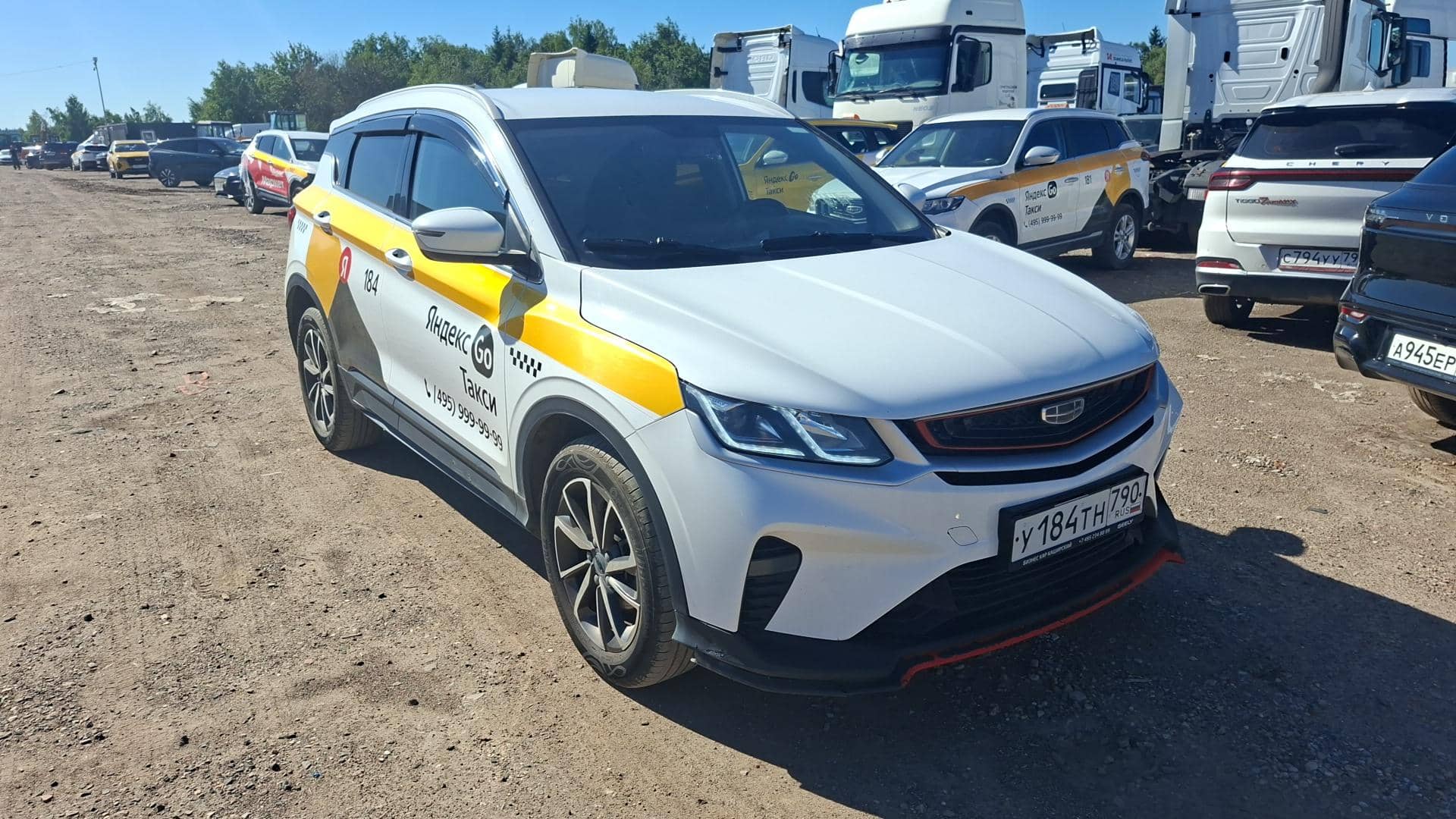 Geely Coolray,  366 213 км, 2023 года в лизинг