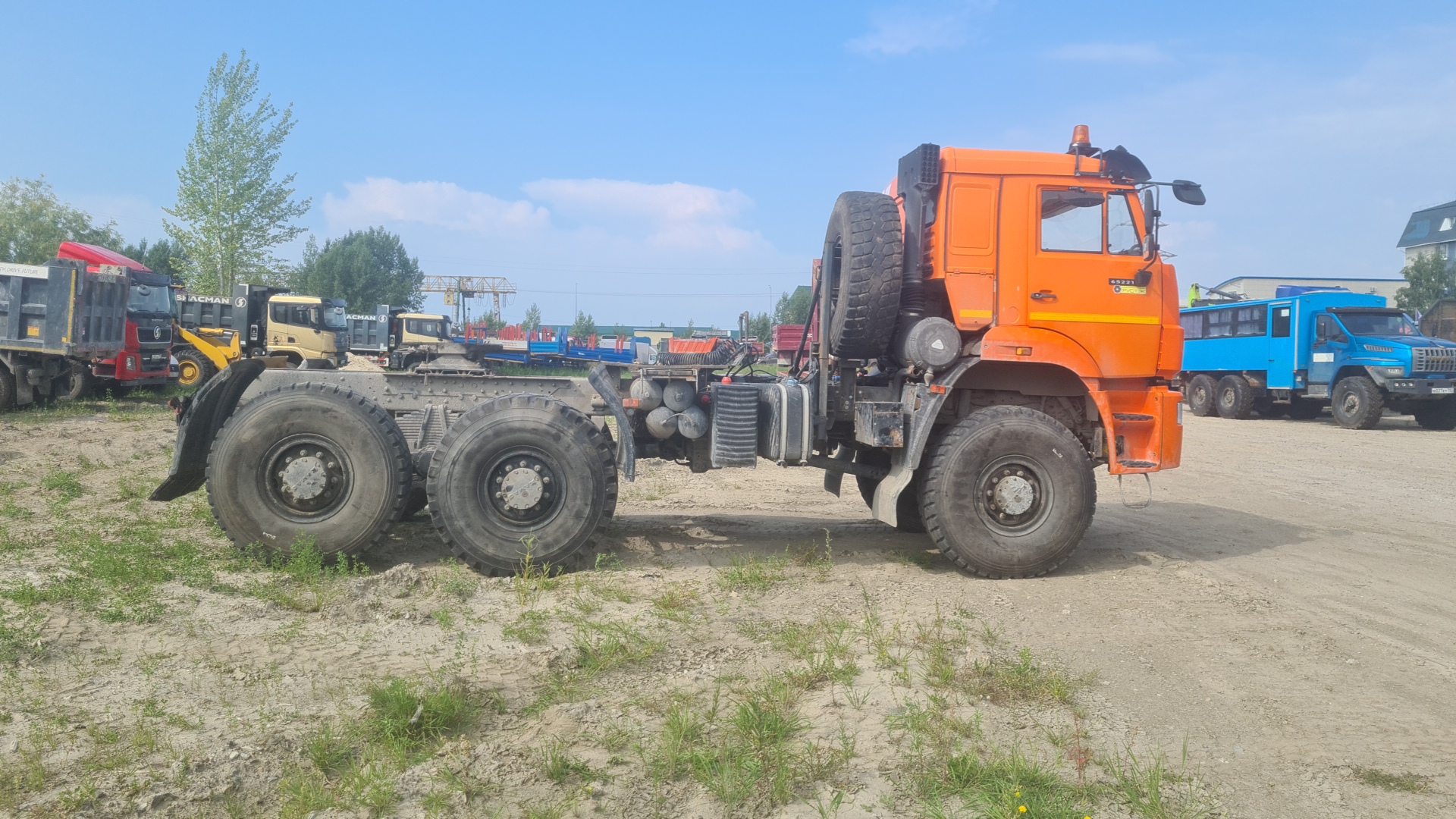 КАМАЗ 65221-53 (К2840),  38 974 км, 2020 года в лизинг