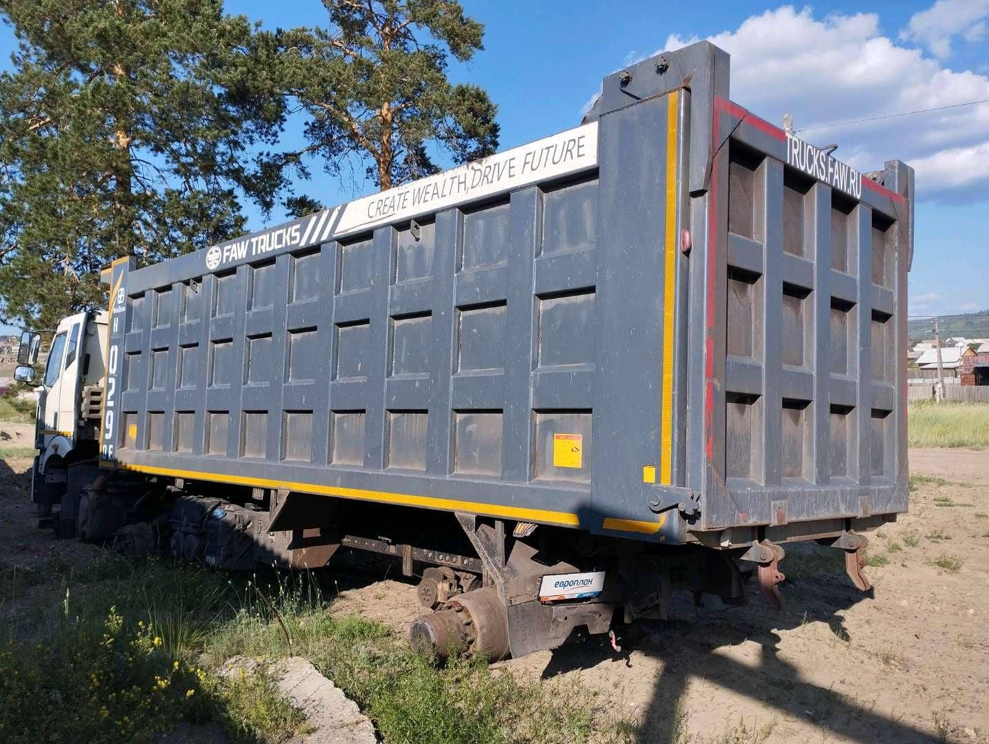 FAW CA3310P66K24T4E4 8x4 (E4),  100 000 км, 2023 года в лизинг