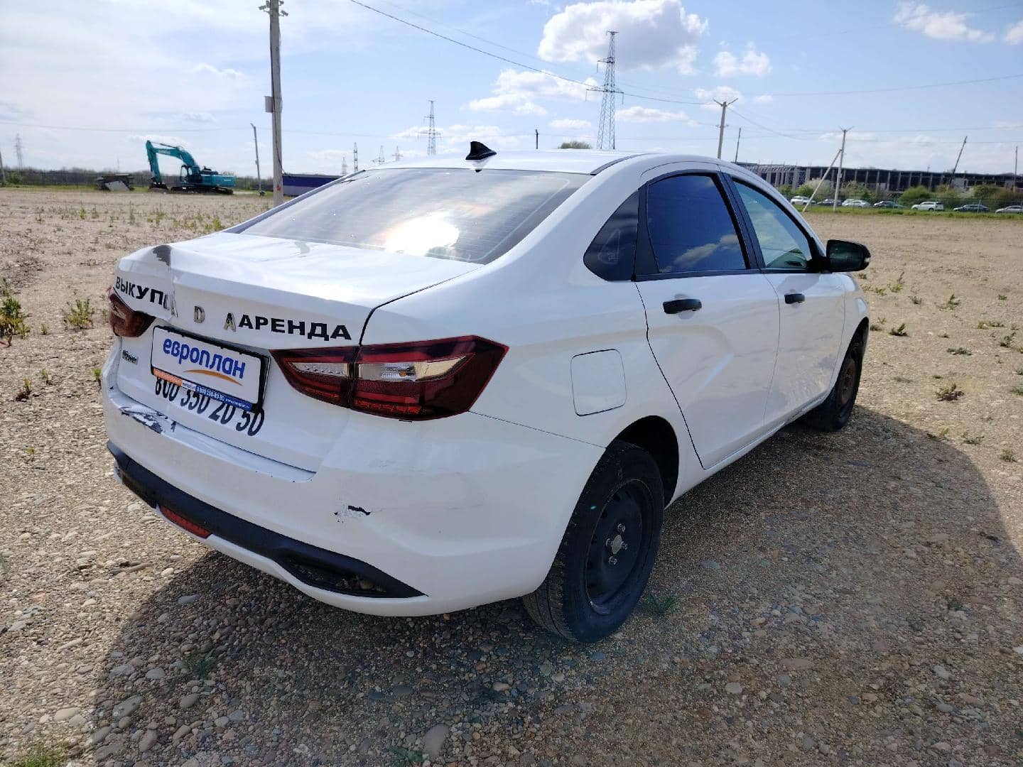 Lada Vesta седан,  106 373 км, 2023 года в лизинг