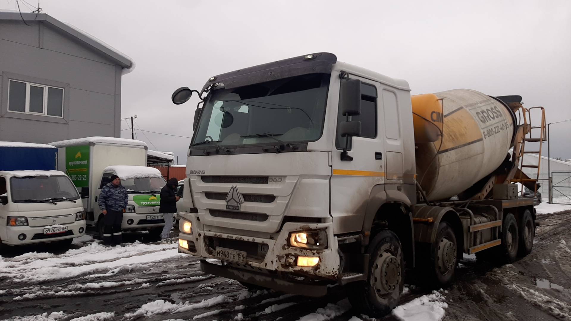 HOWO ZZ5407GJBS3267E  8х4 A7,  73 072 км, 2022 года в лизинг