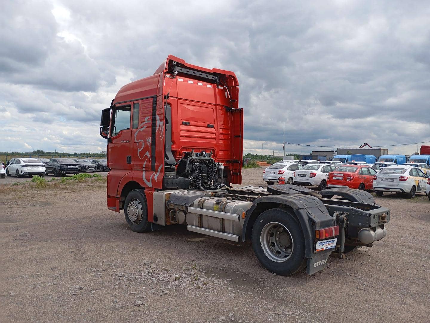 Sitrak C7H 4x2 ZZ4186V361HE,  348 905 км, 2023 года в лизинг