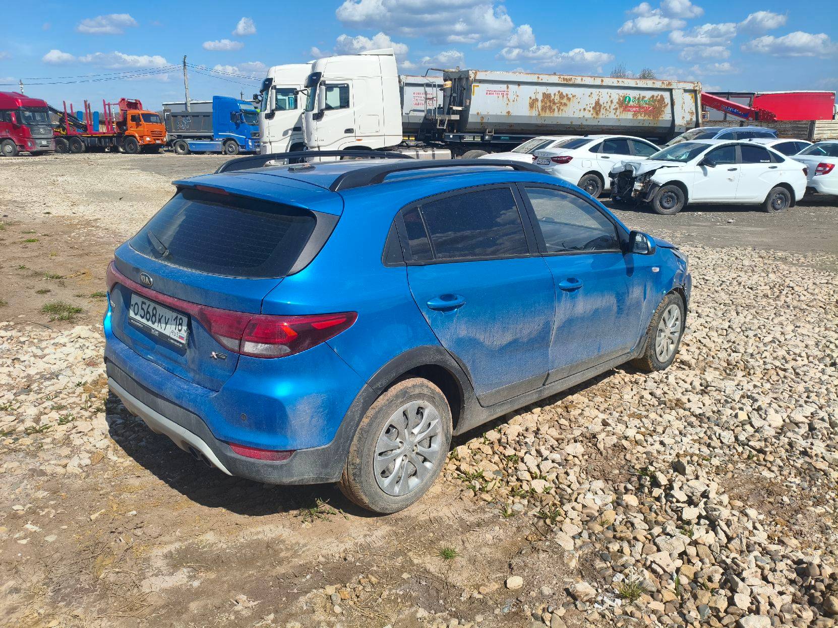 KIA Rio X-Line,  139 363 км, 2019 года в лизинг