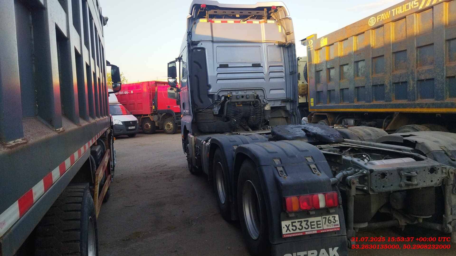 Sitrak С7Н MAX 6×4 ZZ4256V364HE,  115 735 км, 2023 года в лизинг