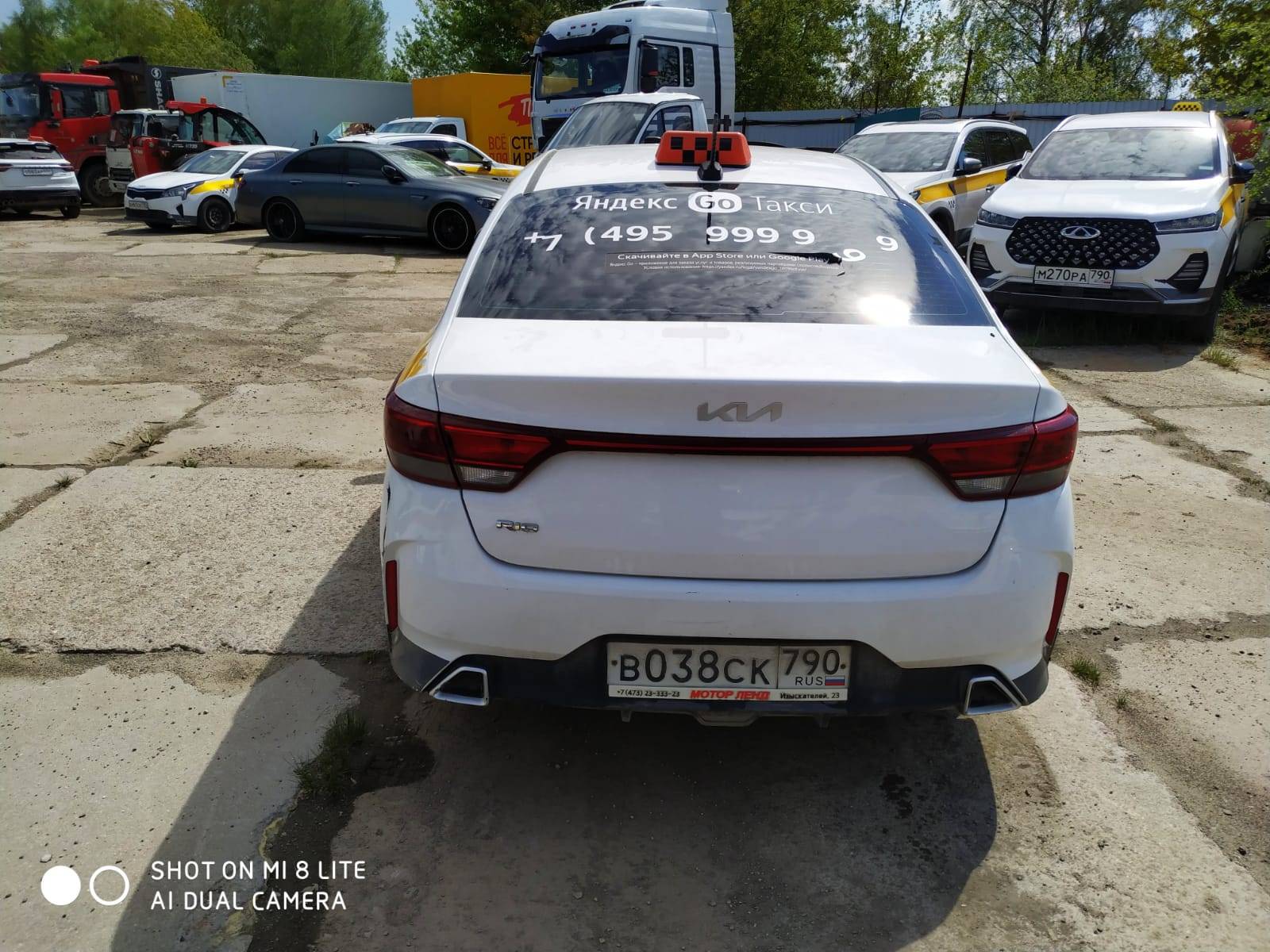 KIA Rio,  288 329 км, 2021 года в лизинг