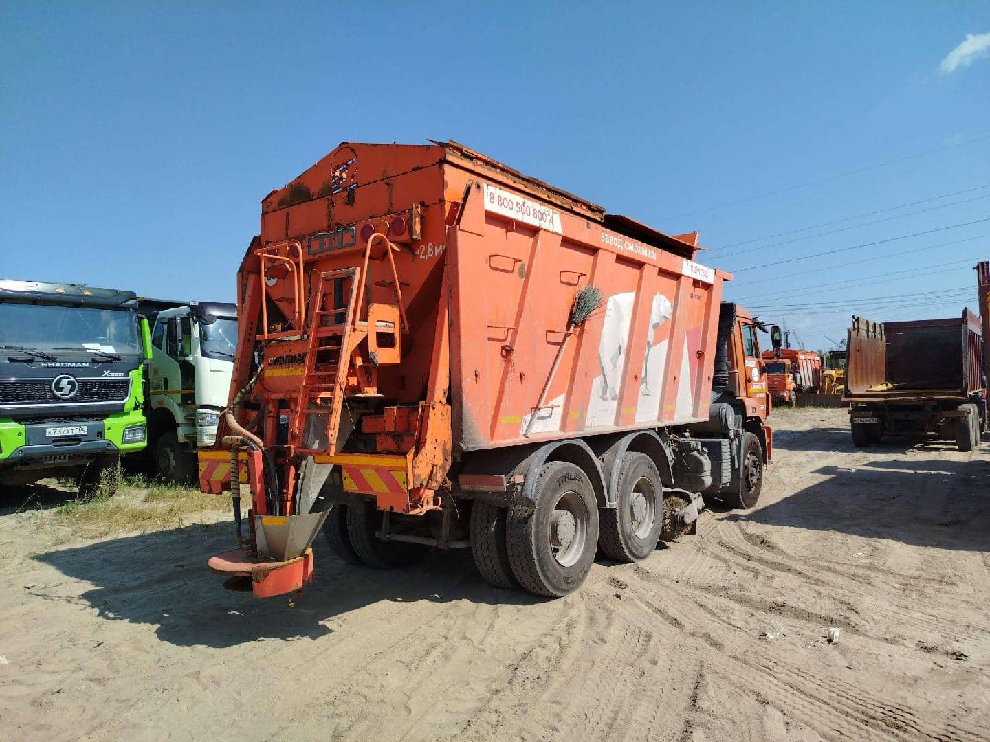 КАМАЗ 6520-53(E5),  99 391 км, 2023 года в лизинг
