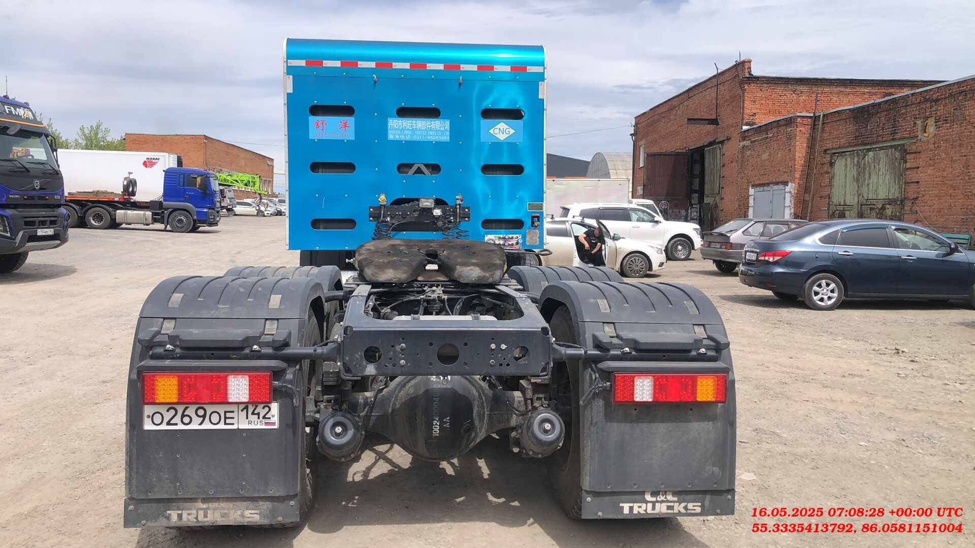 C&C Trucks N332T 6x4 CNG,  7 213 км, 2023 года в лизинг