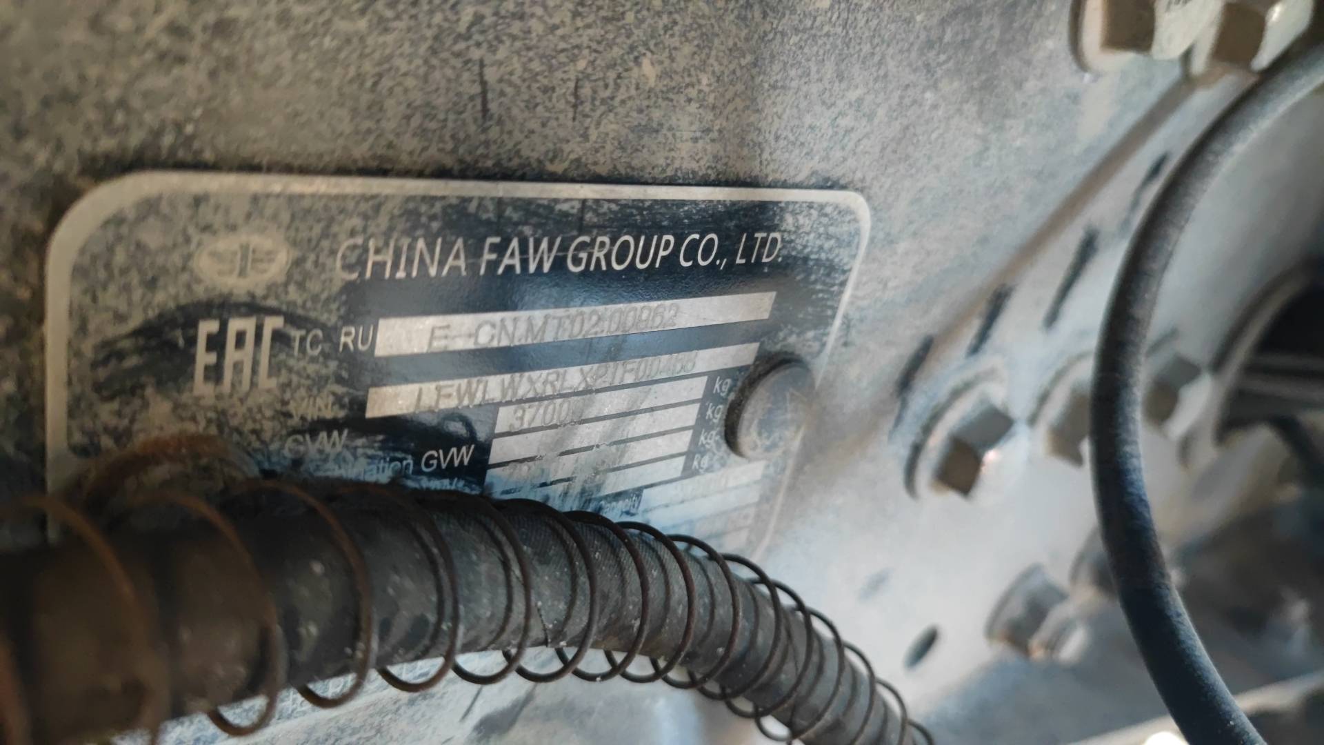 FAW CA3250P66K24L1TE5 6x6,  62 750 км, 2023 года