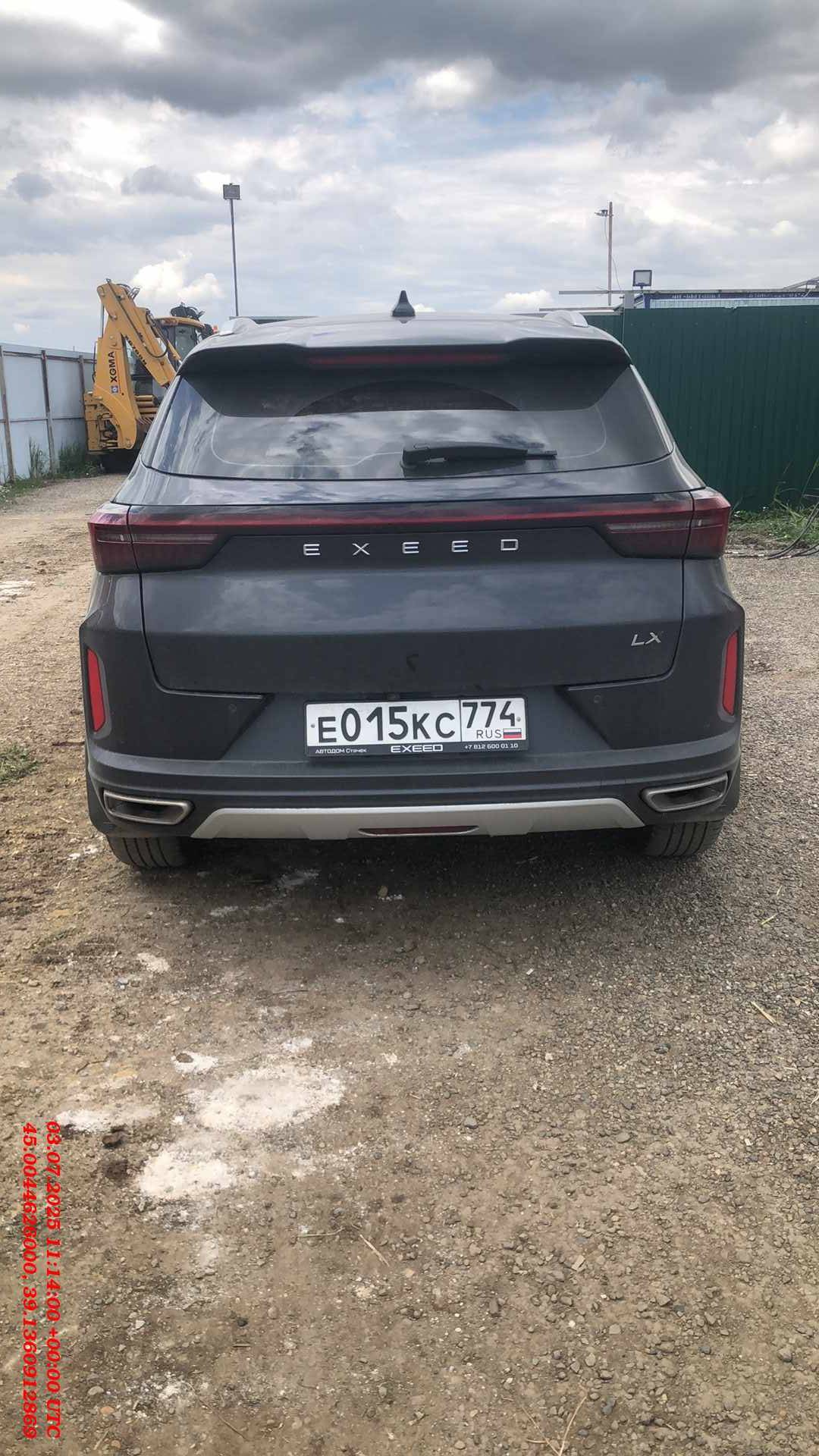 EXEED LX,  16 663 км, 2023 года в лизинг