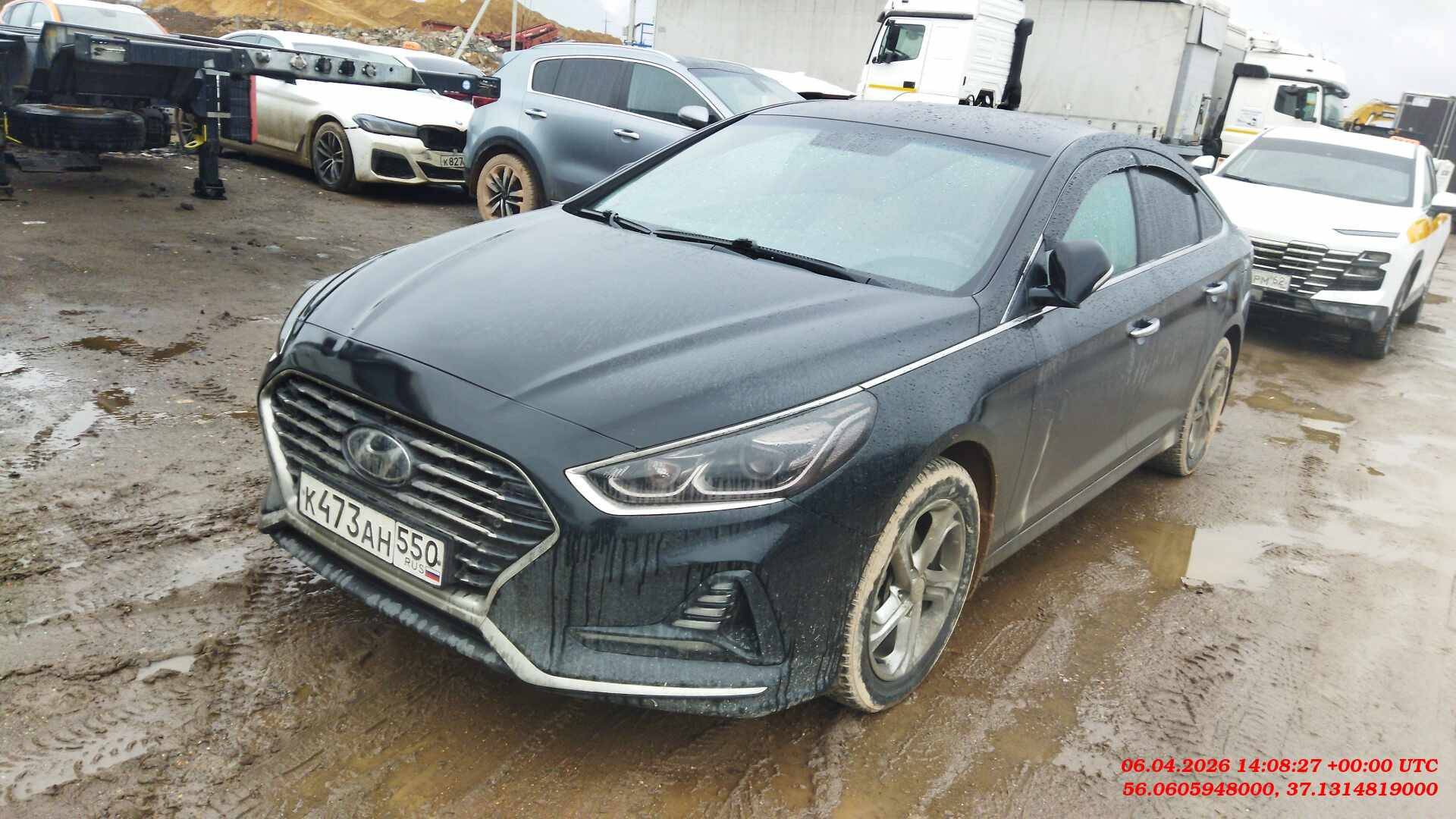 Hyundai Sonata,  76 319 км, 2017 года