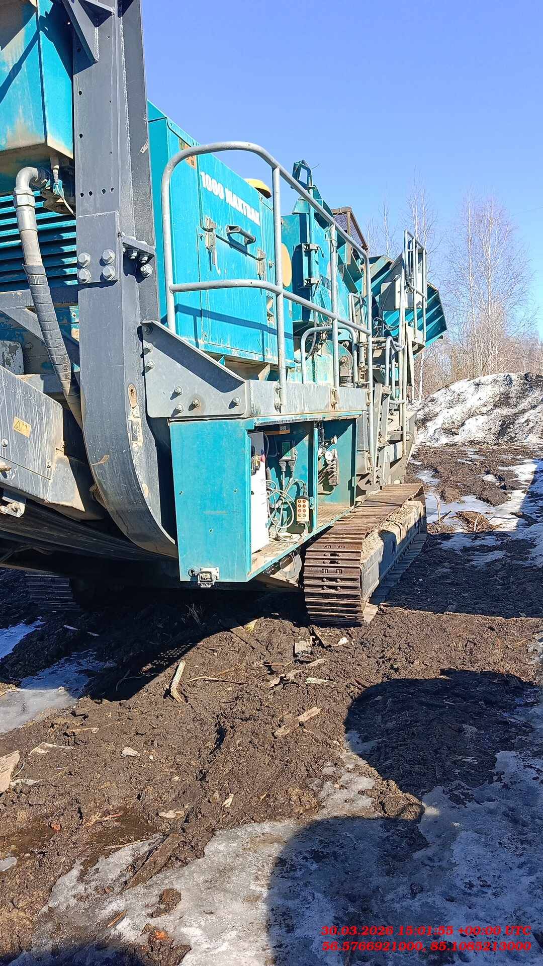 POWERSCREEN 1000 Maxtrak,  1 км, 2017 года