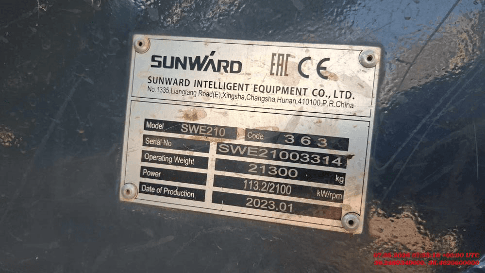 SUNWARD SWE210, 2023 года в лизинг