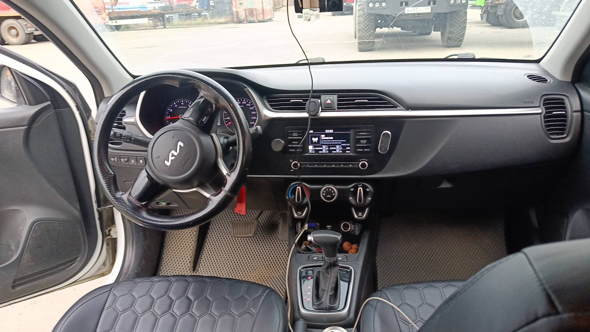 KIA Rio,  117 893 км, 2021 года в лизинг