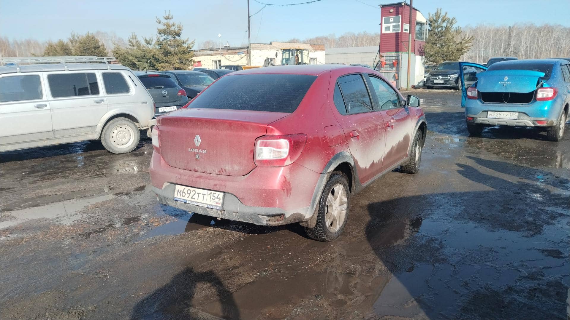 Renault Logan Stepway,  123 459 км, 2021 года в лизинг