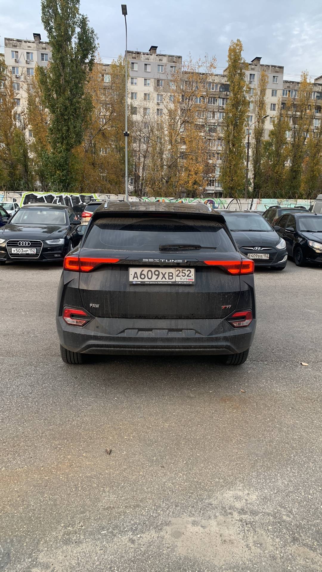 FAW Bestune T77,  38 350 км, 2023 года в лизинг