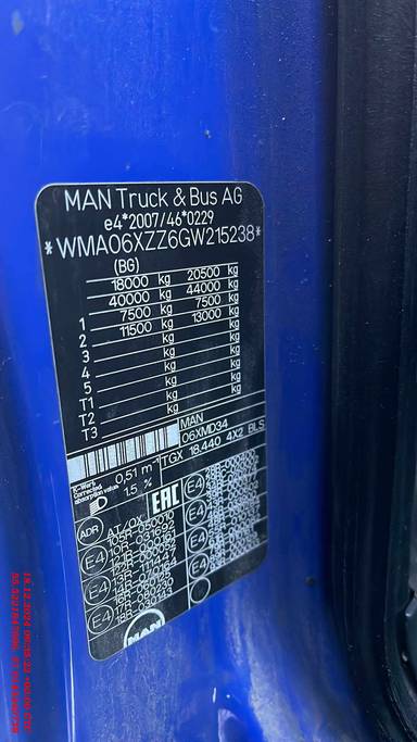 MAN TGX 18.440 4X2 BLS (XLX)