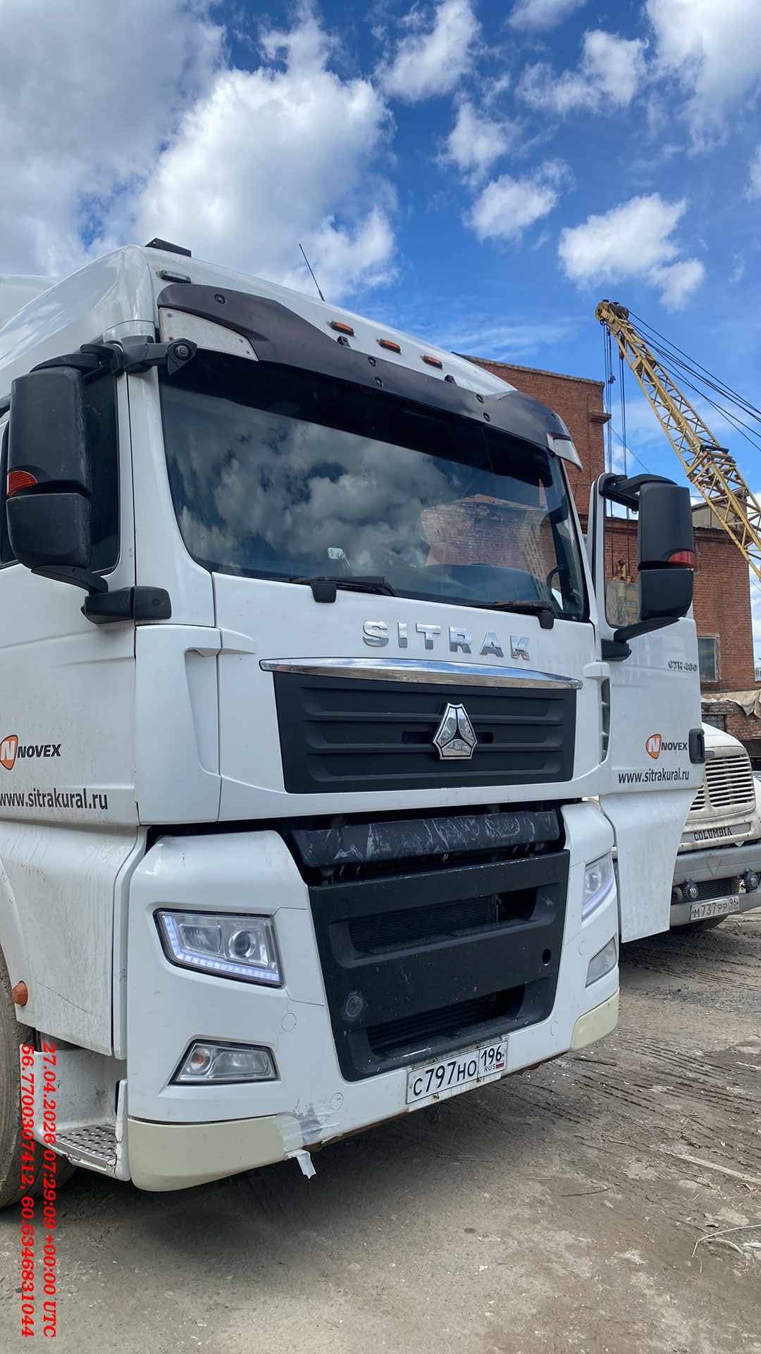 Sitrak ZZ4186V391HE,  462 442 км, 2023 года в лизинг