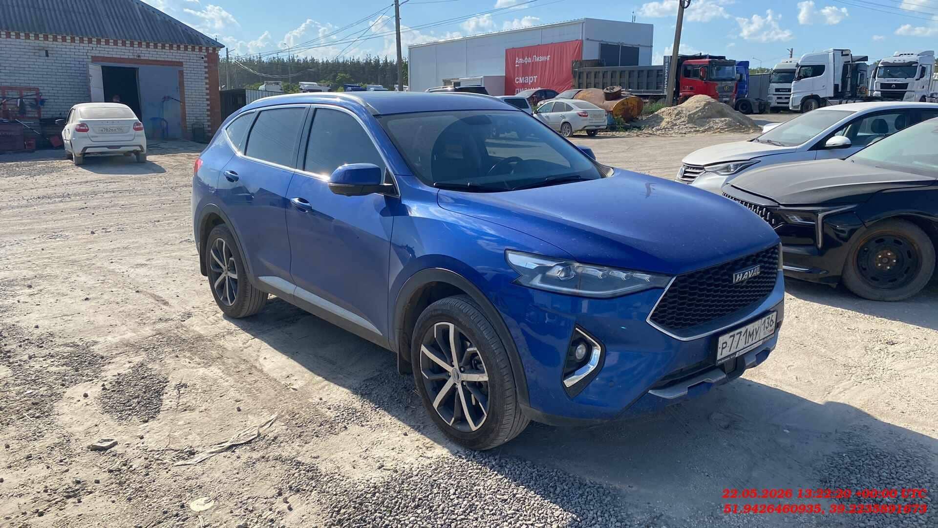 Haval F7,  108 499 км, 2019 года в лизинг