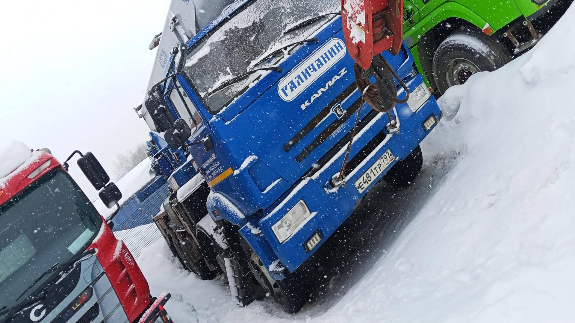 ГАЛИЧАНИН КС-55729-1В KAMAZ-6540 (8х4) (Е5) г/п 32т. стрела 30,2м. (ОВОИД),  84 000 км, 2023 года в лизинг