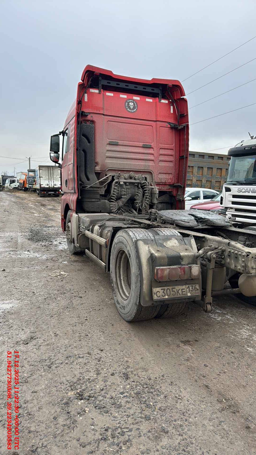 Sitrak C7H 4x2 ZZ4186V361HE,  520 859 км, 2023 года в лизинг