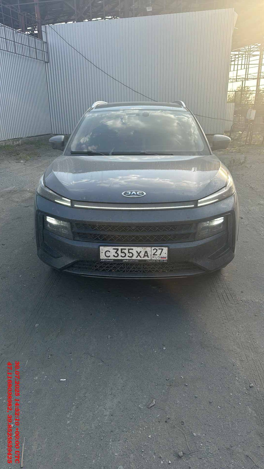 JAC JS6,  31 933 км, 2022 года в лизинг