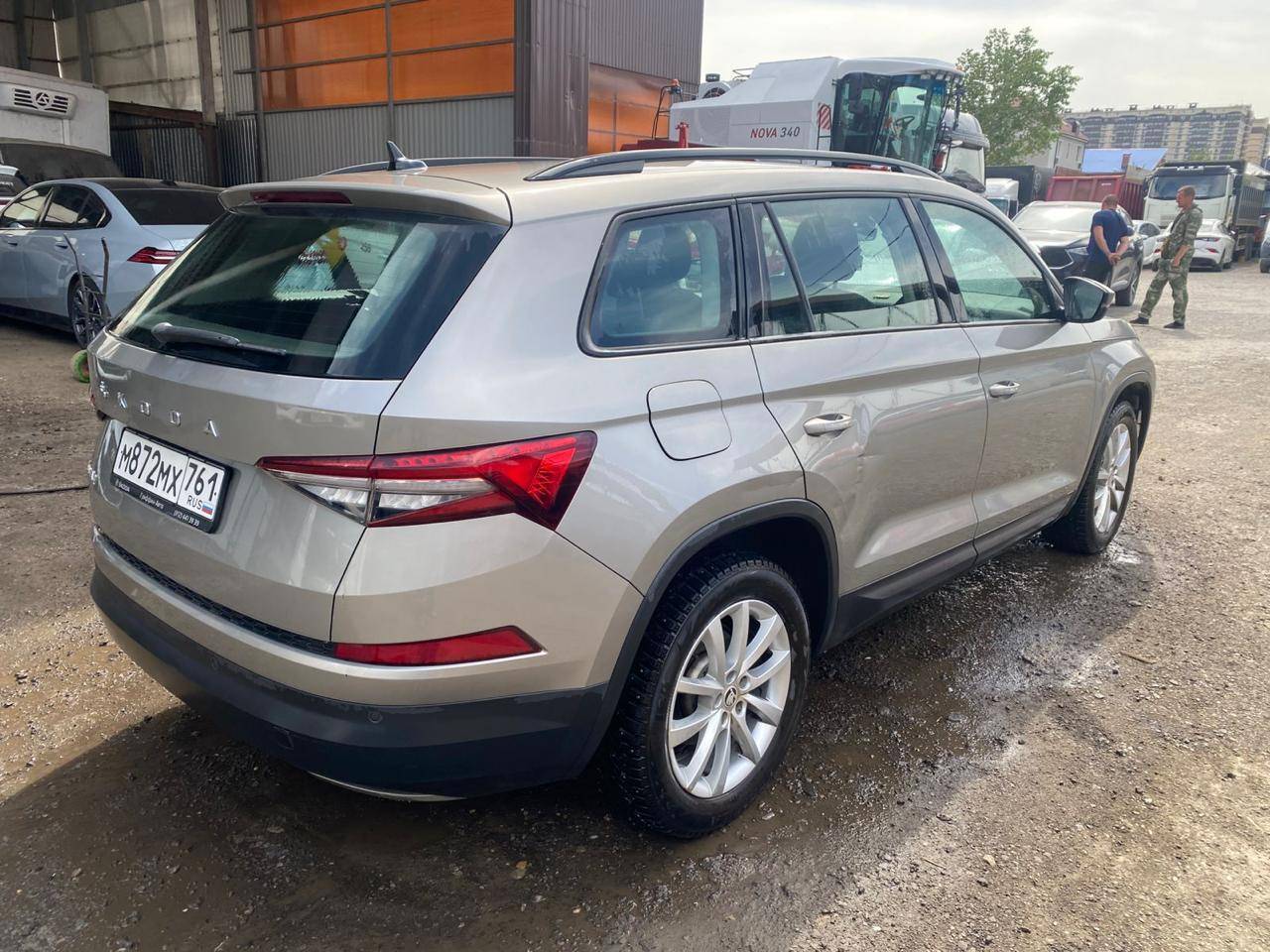 Skoda Kodiaq,  95 983 км, 2022 года в лизинг