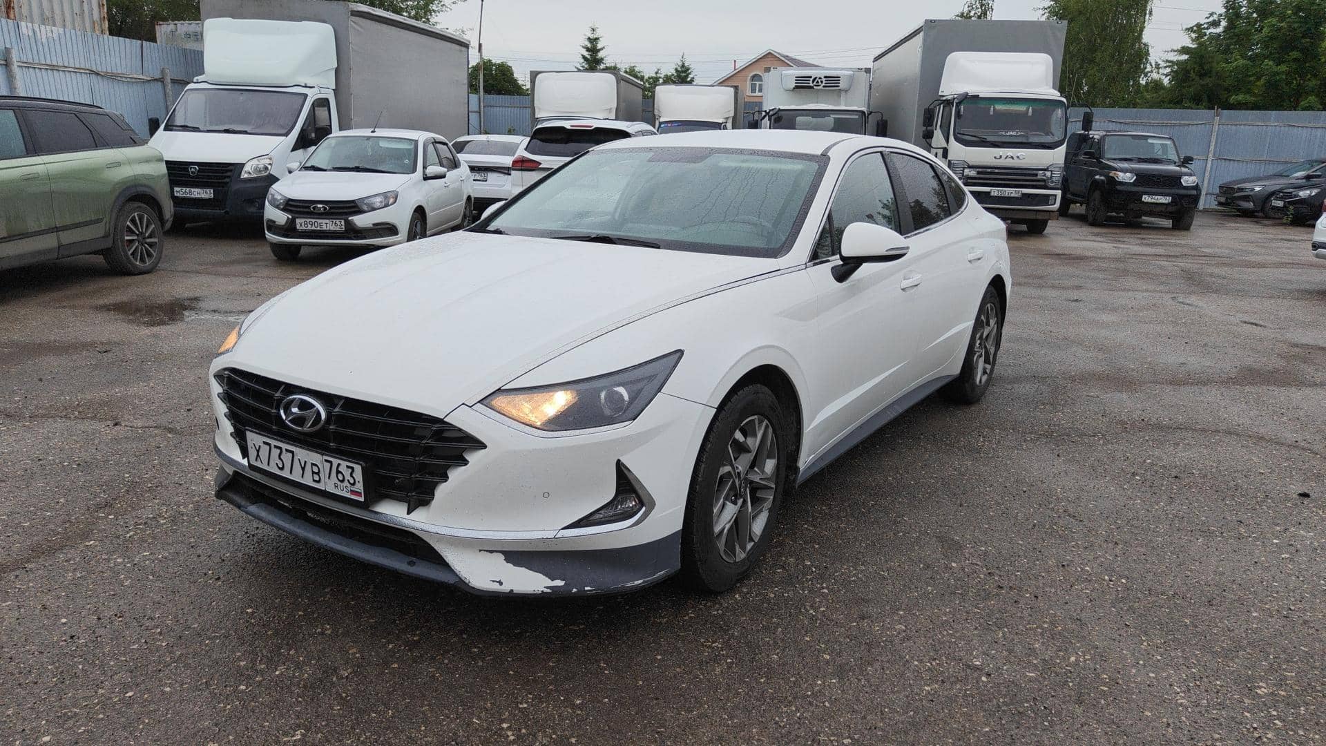 Hyundai Sonata,  201 594 км, 2021 года в лизинг