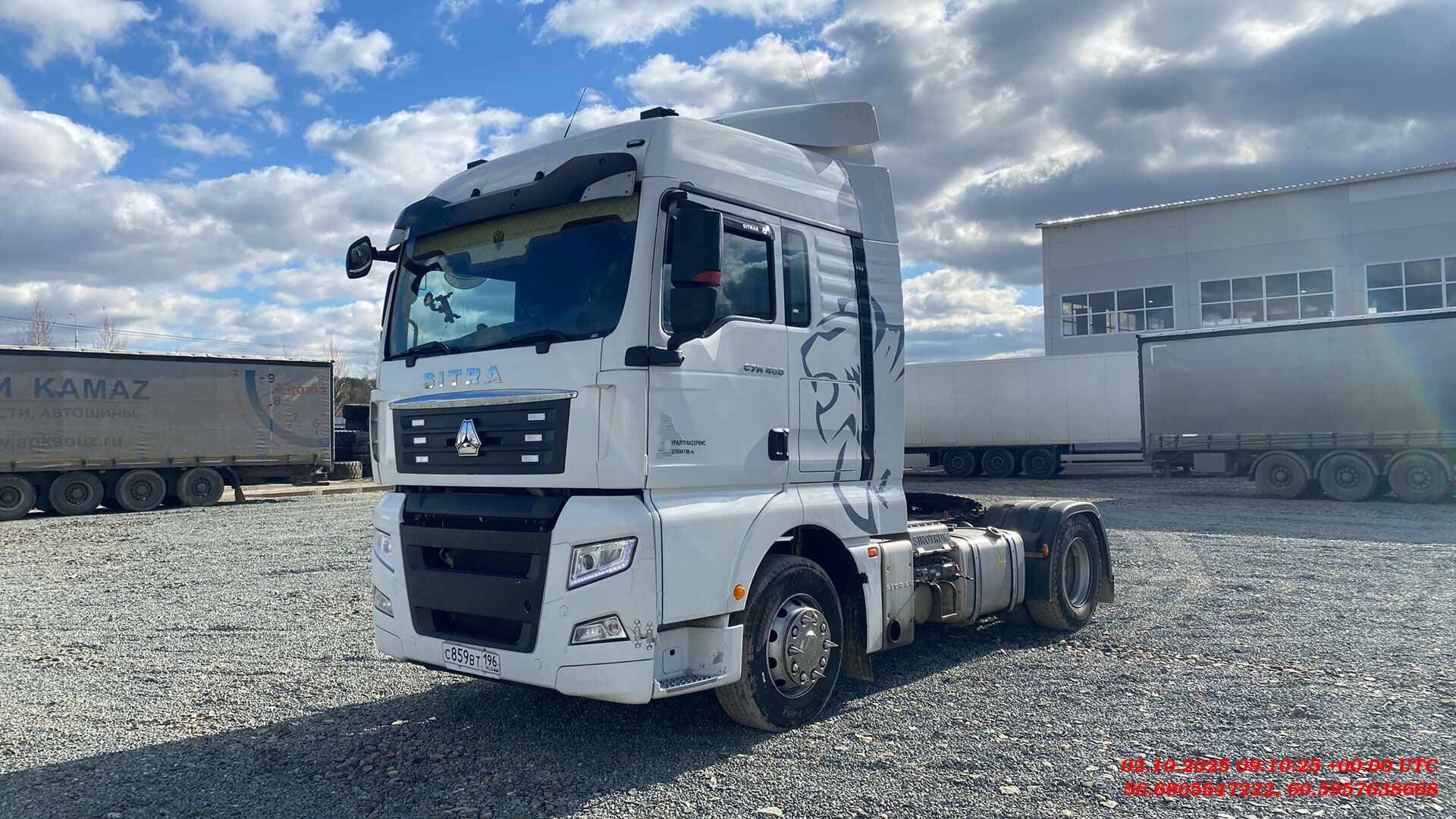 Sitrak C7H 4x2 ZZ4186V361HE,  494 402 км, 2022 года в лизинг