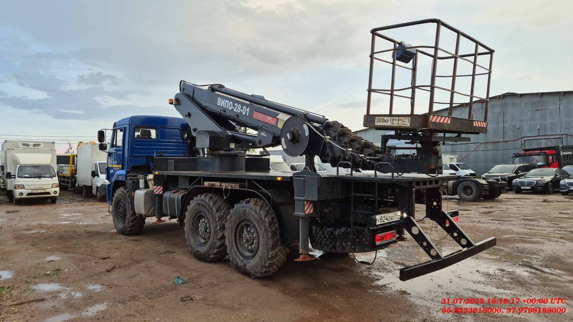 КАМАЗ 43118-50(E5),  10 170 км, 2023 года в лизинг