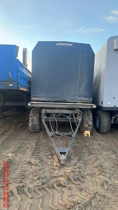 Unisteam 7098P1 специальный, передвижная парогенераторная установка прицепная