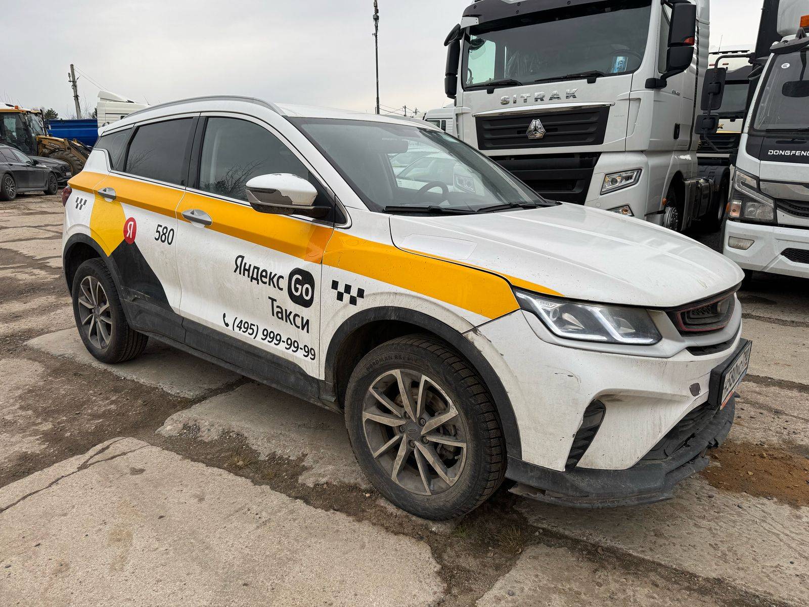 Geely Coolray,  96 531 км, 2023 года