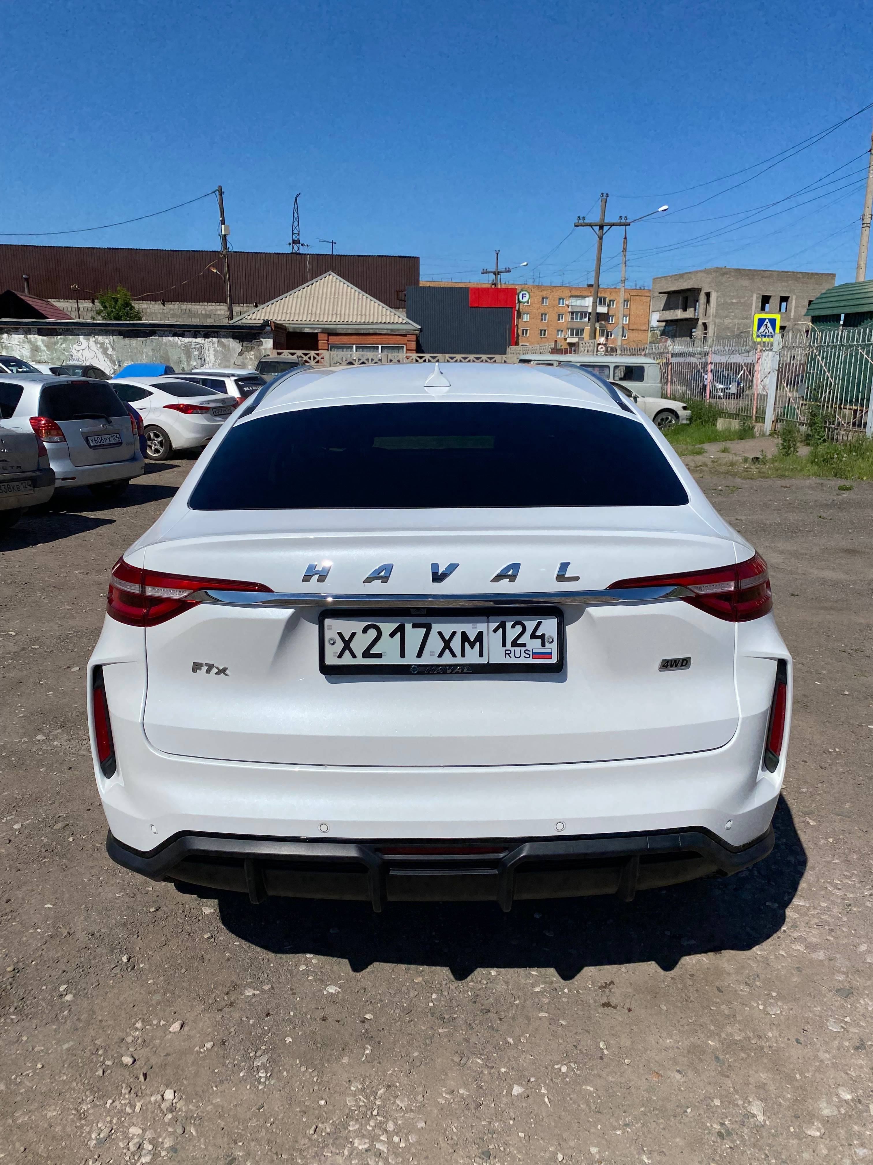 Haval F7x,  7 329 км, 2024 года в лизинг