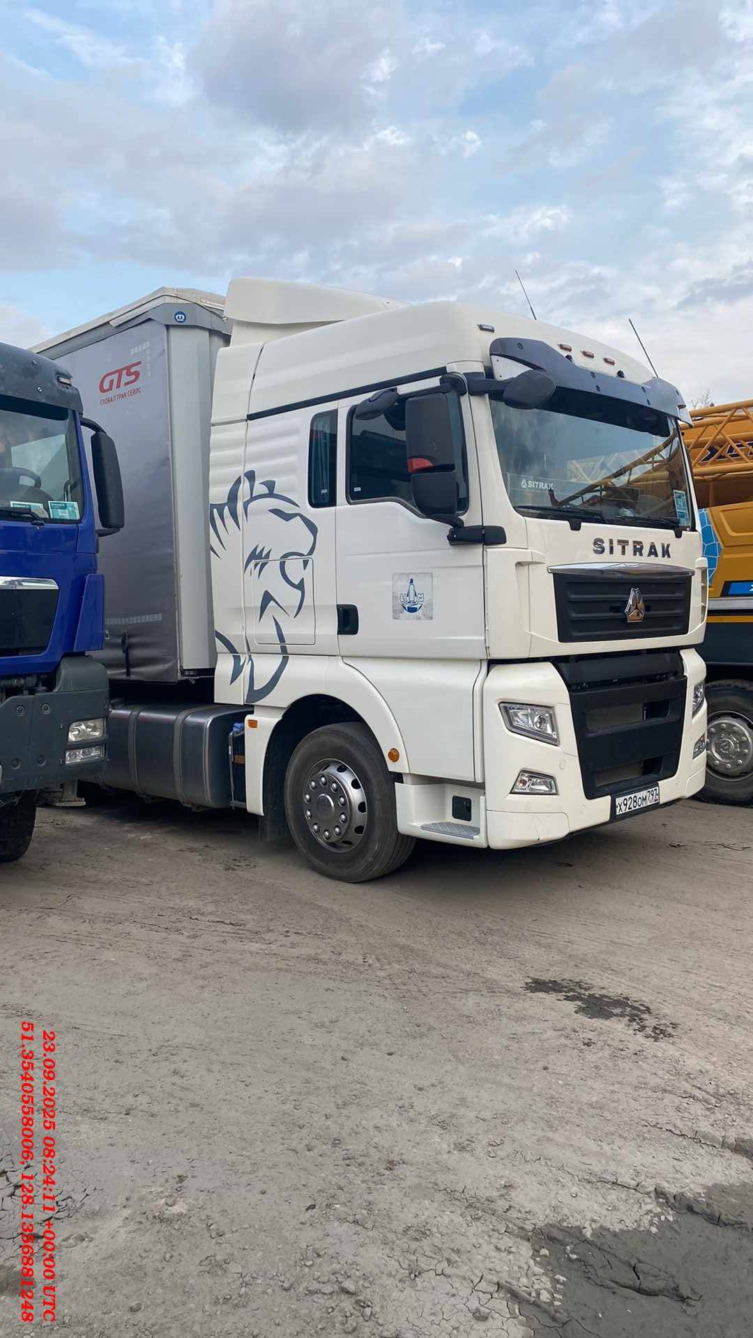 Sitrak ZZ4186V391HE,  31 261 км, 2023 года в лизинг