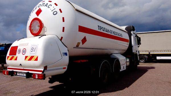 Mercedes-Benz Actros 3 3346 (6x4) ,  235 000 км, 2020 года в лизинг