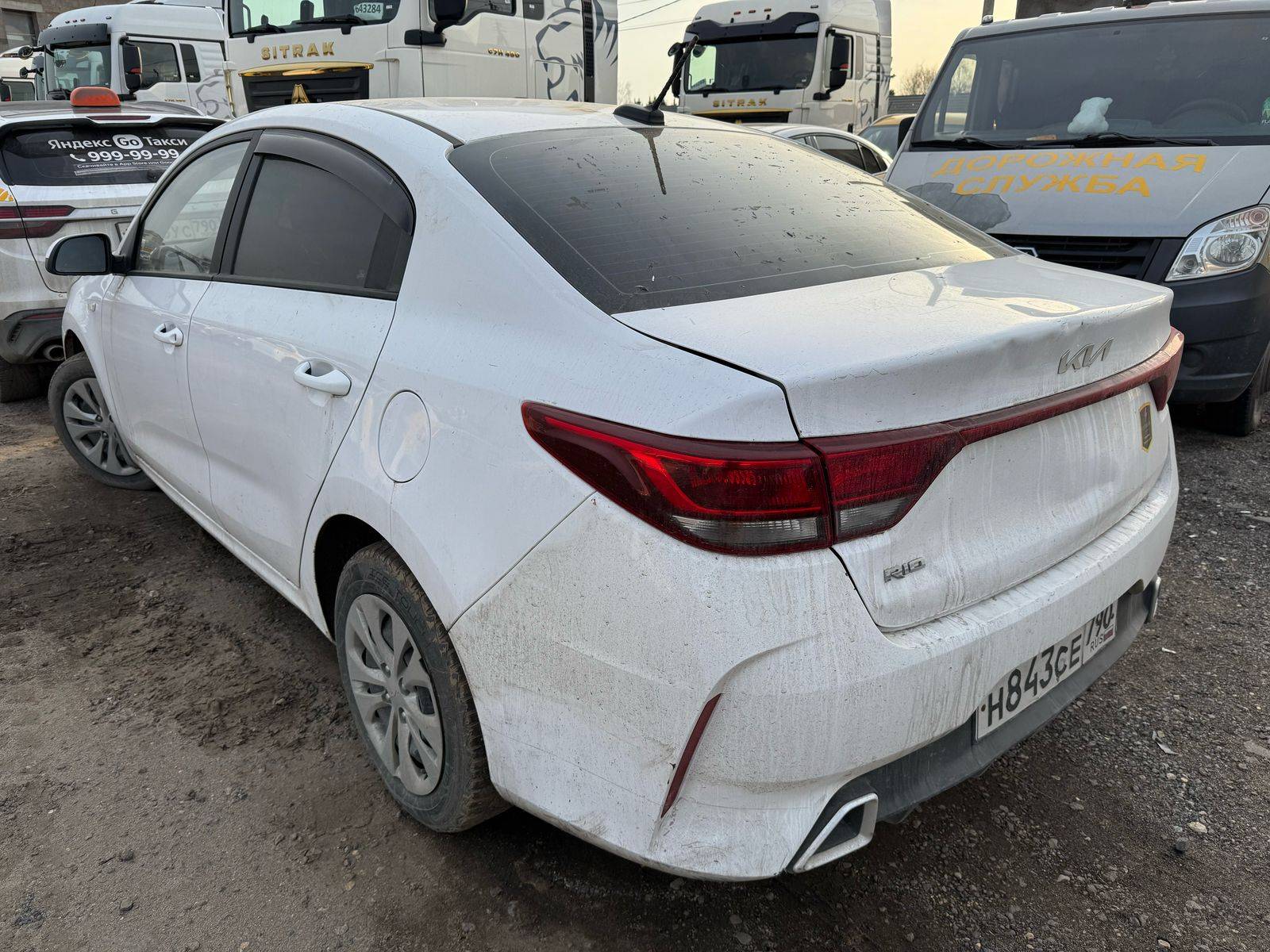 KIA Rio,  240 887 км, 2021 года в лизинг