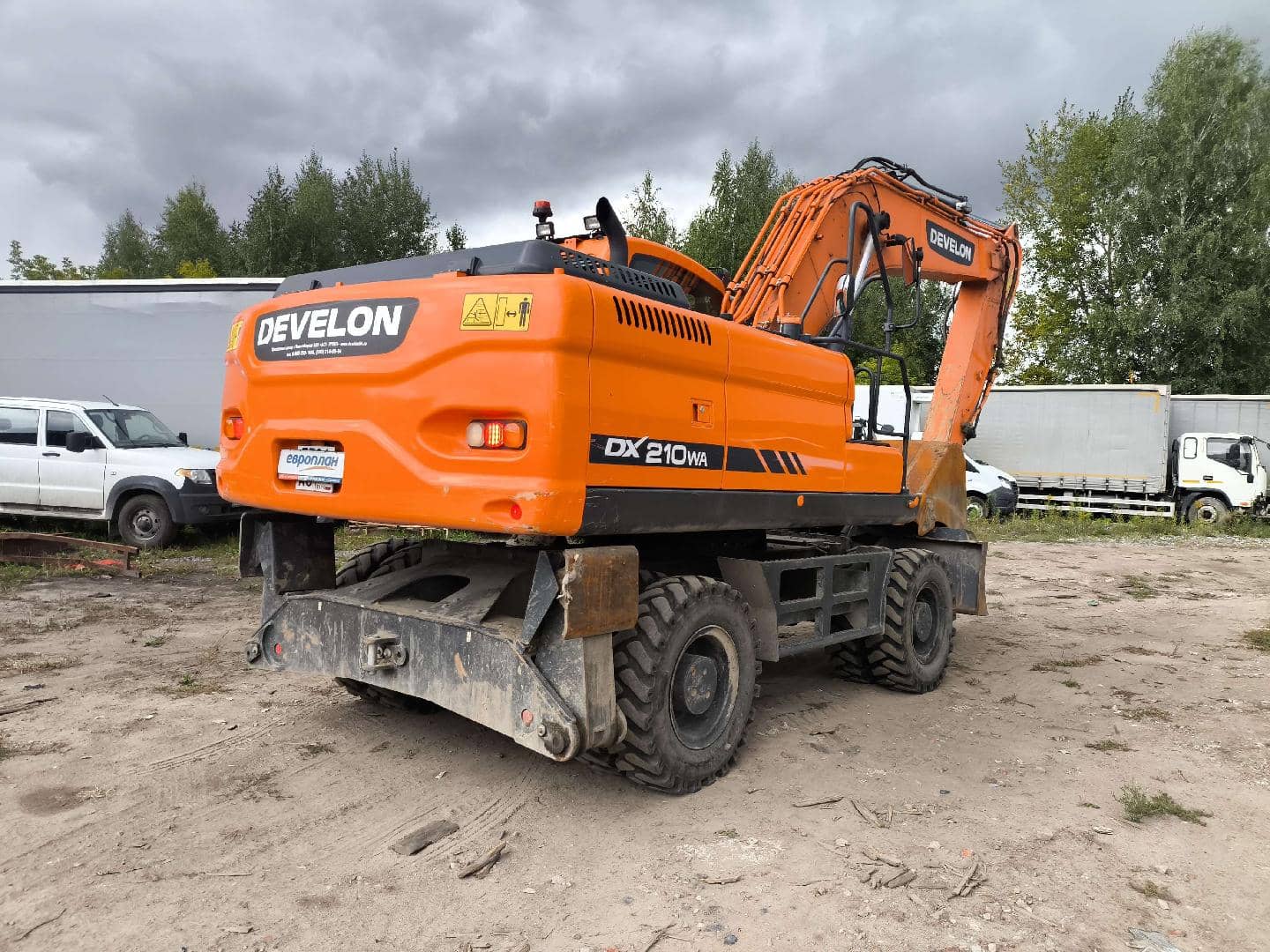 DOOSAN/DEVELON DX210WA, 2023 года в лизинг