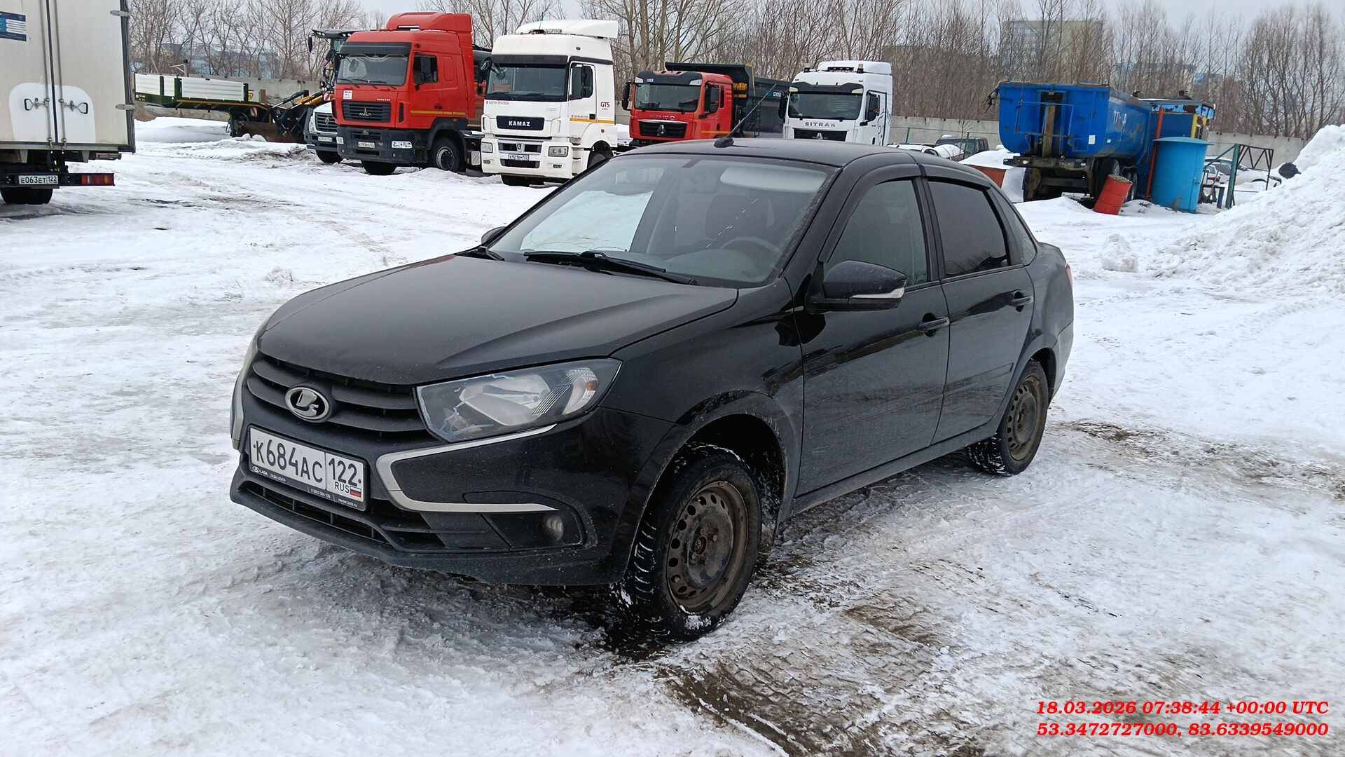 Lada Granta седан,  126 376 км, 2022 года в лизинг