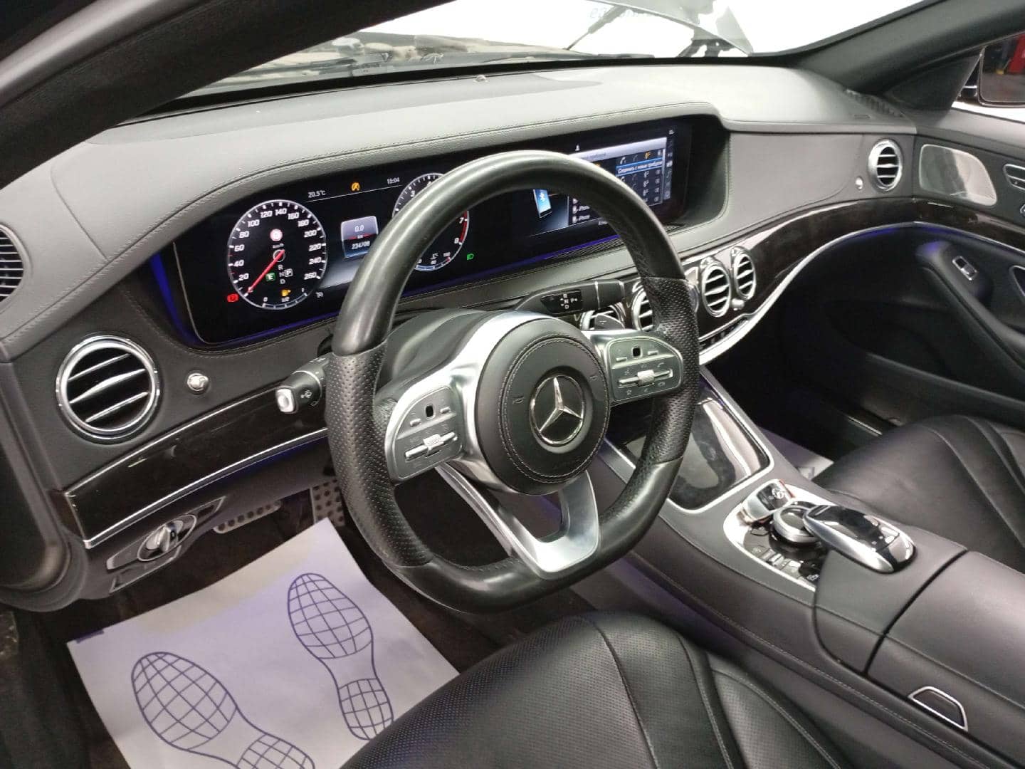 Mercedes-Benz S седан,  234 708 км, 2019 года в лизинг