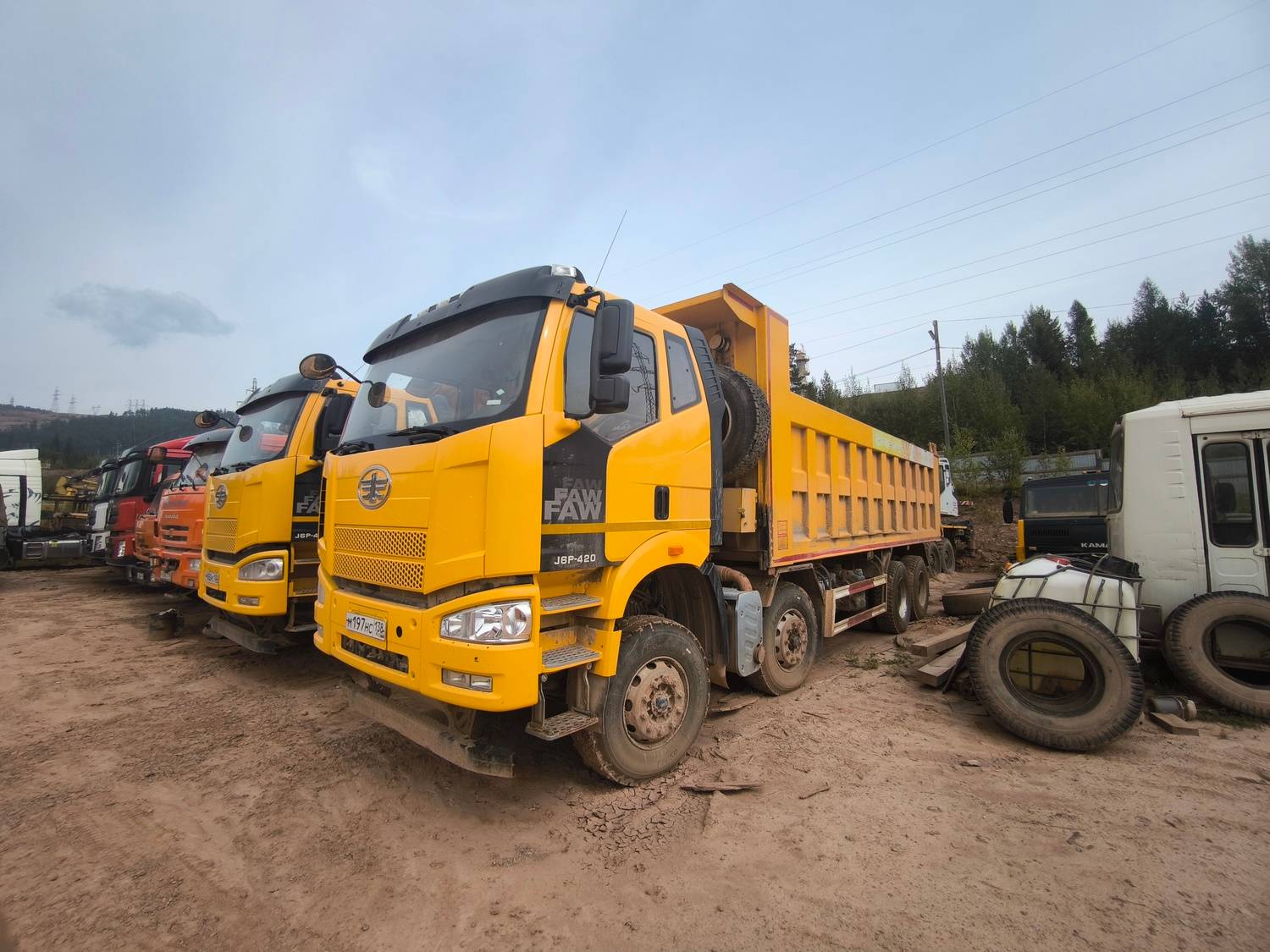 FAW CA3310P66K24T4E5 8х4 Лот 000001147