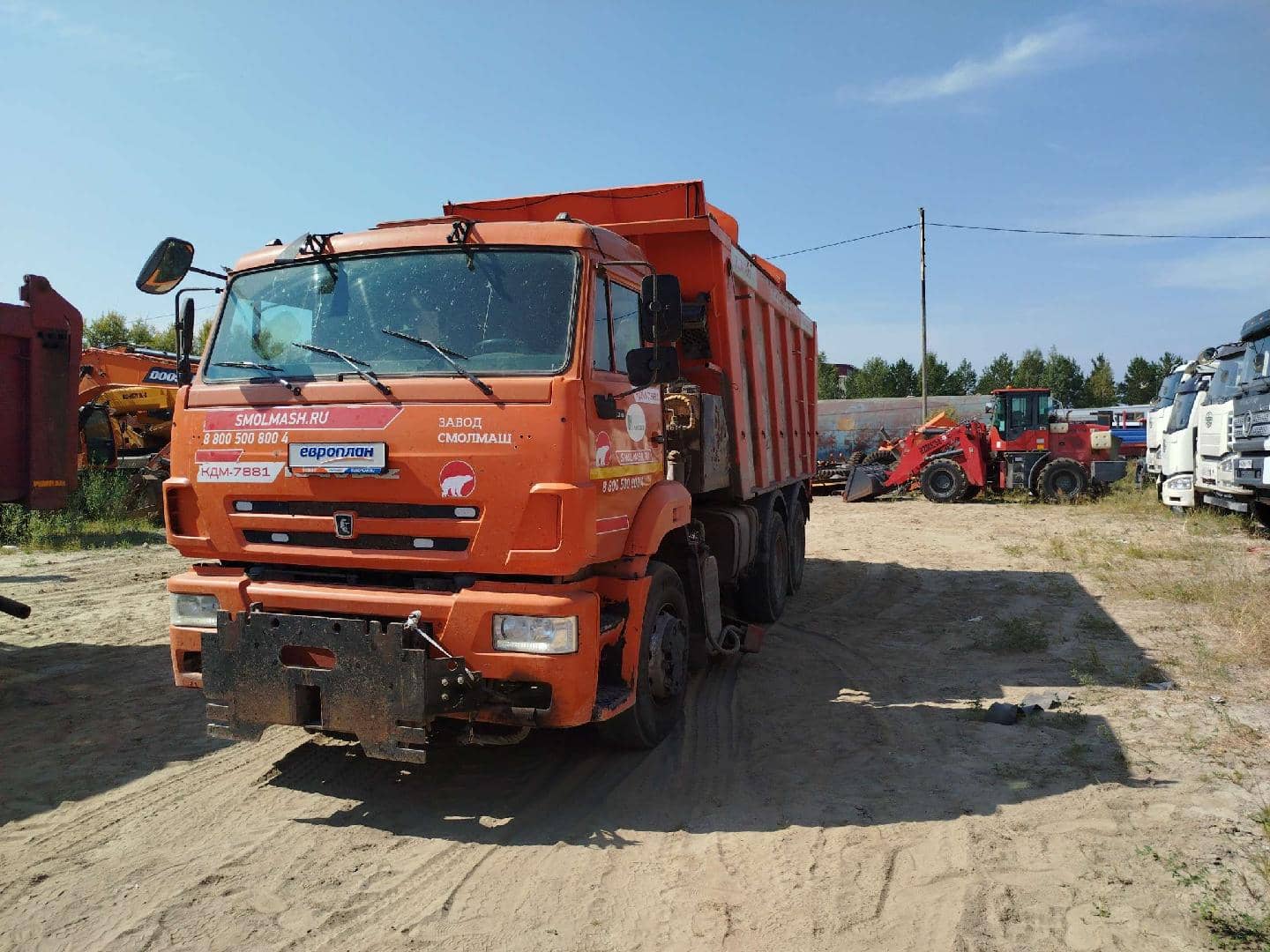 КАМАЗ 6520-53(E5),  99 391 км, 2023 года в лизинг