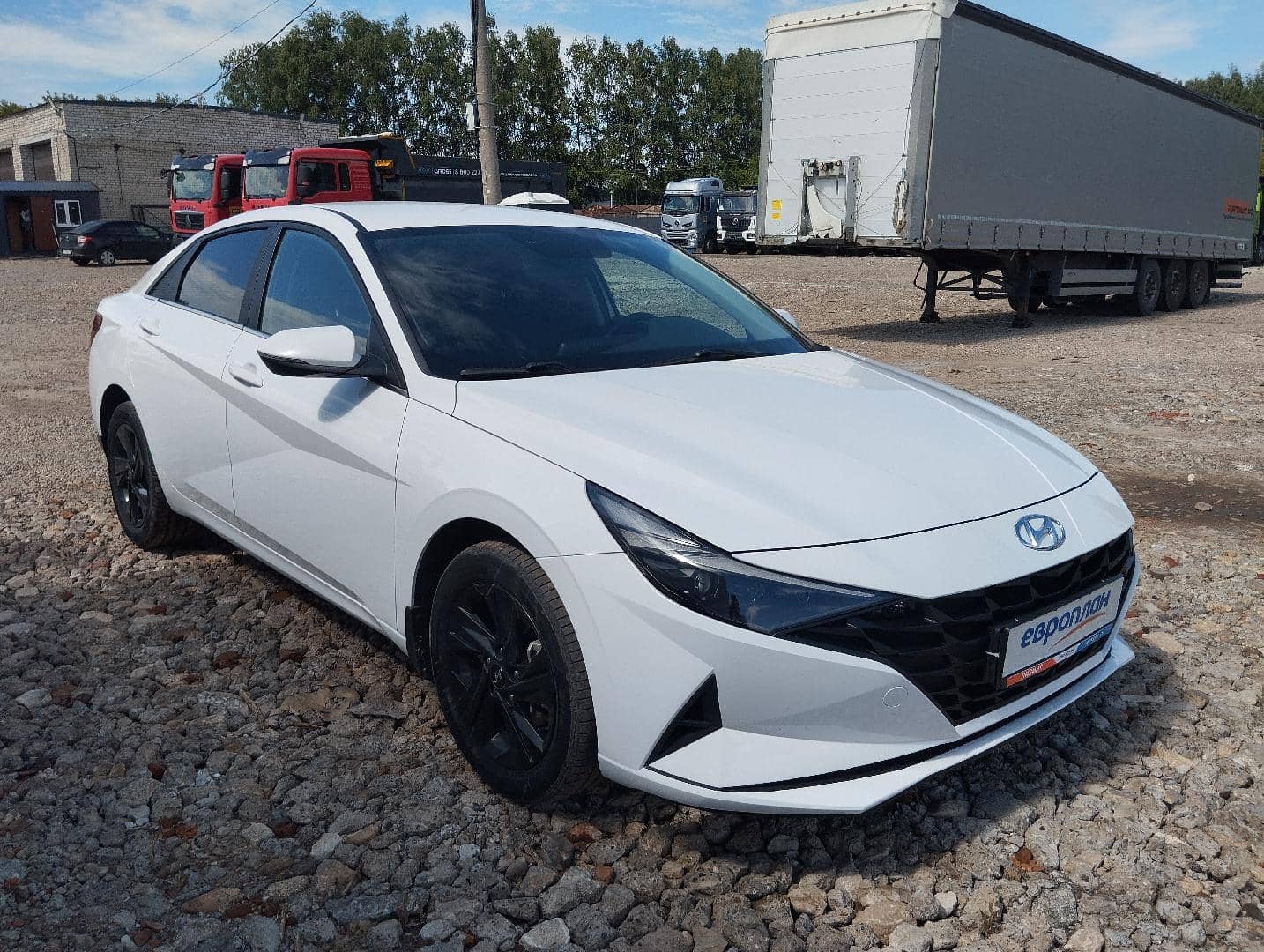 Hyundai Elantra,  107 248 км, 2021 года в лизинг