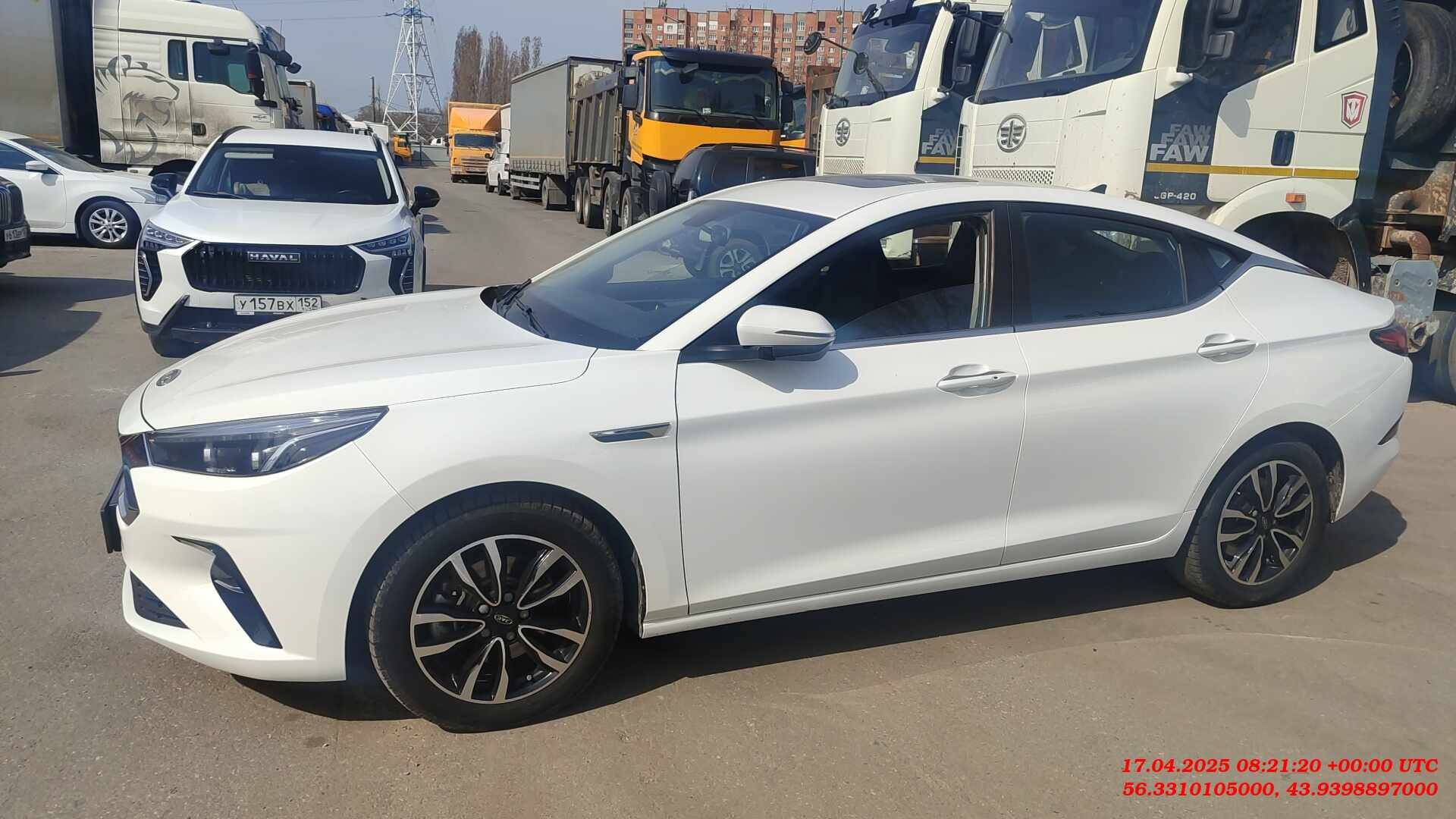 JAC J7,  87 603 км, 2023 года в лизинг