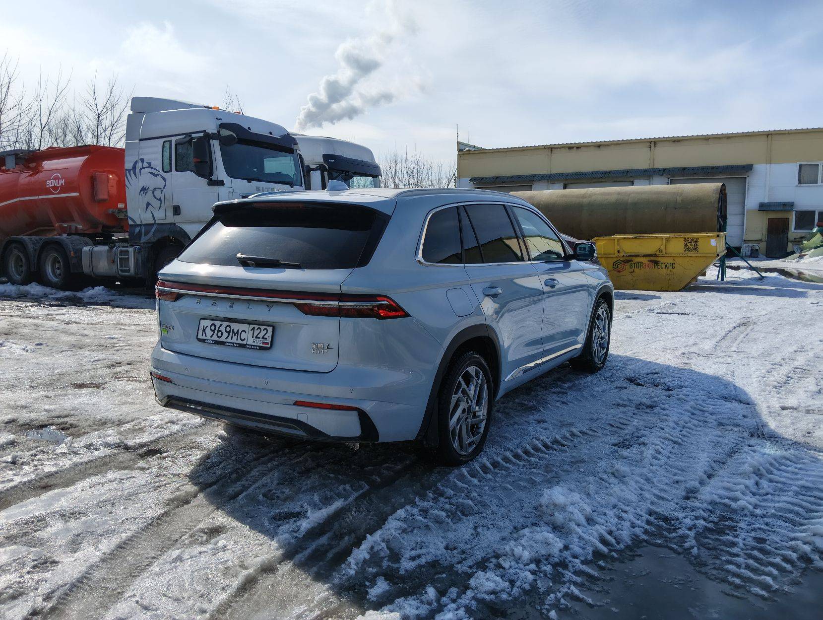 Geely Monjaro Hi-P (Xingyue L Hi-P),  40 068 км, 2022 года в лизинг