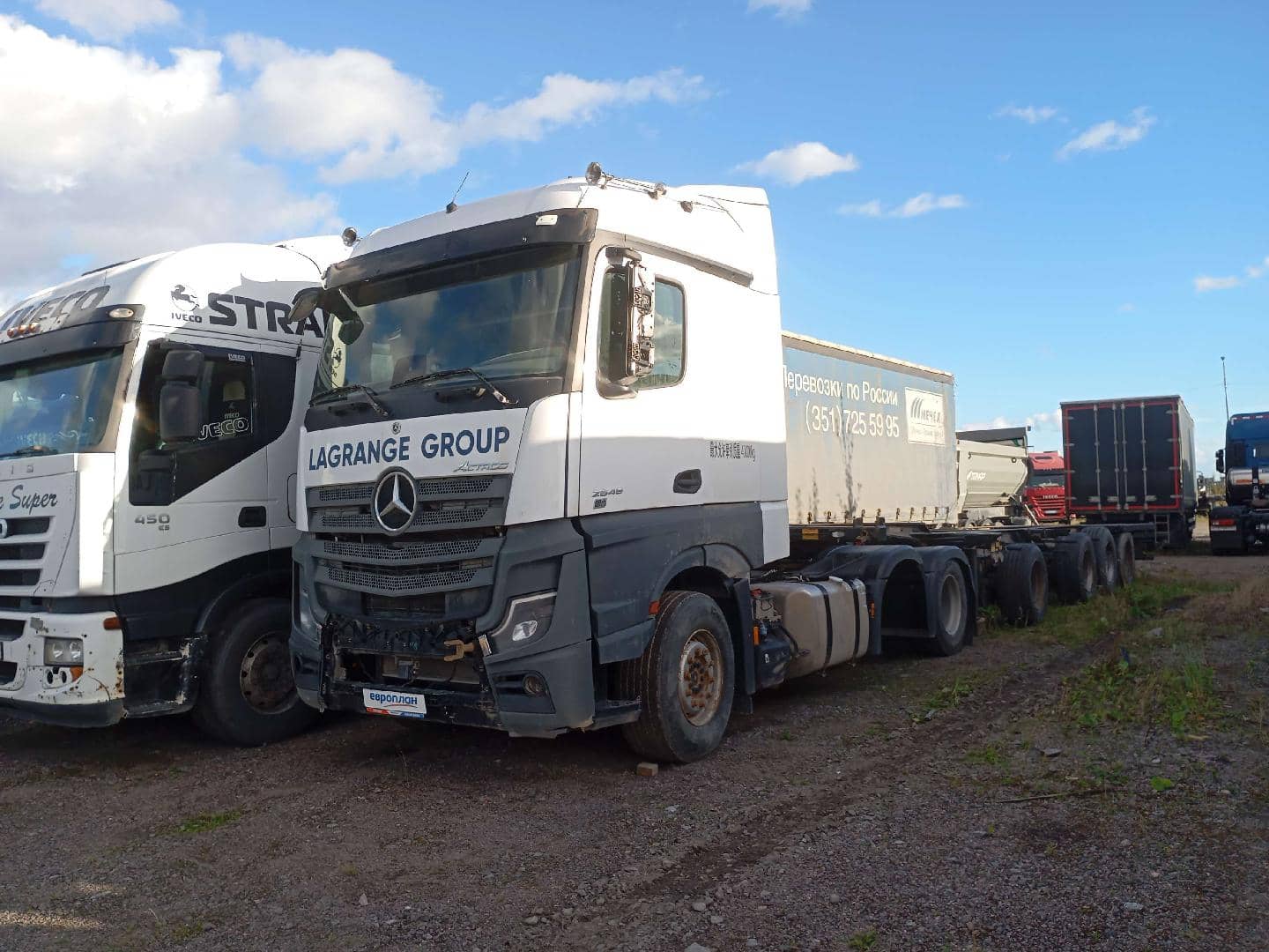 Mercedes-Benz Actros C 2648 6X4,  592 708 км, 2022 года в лизинг