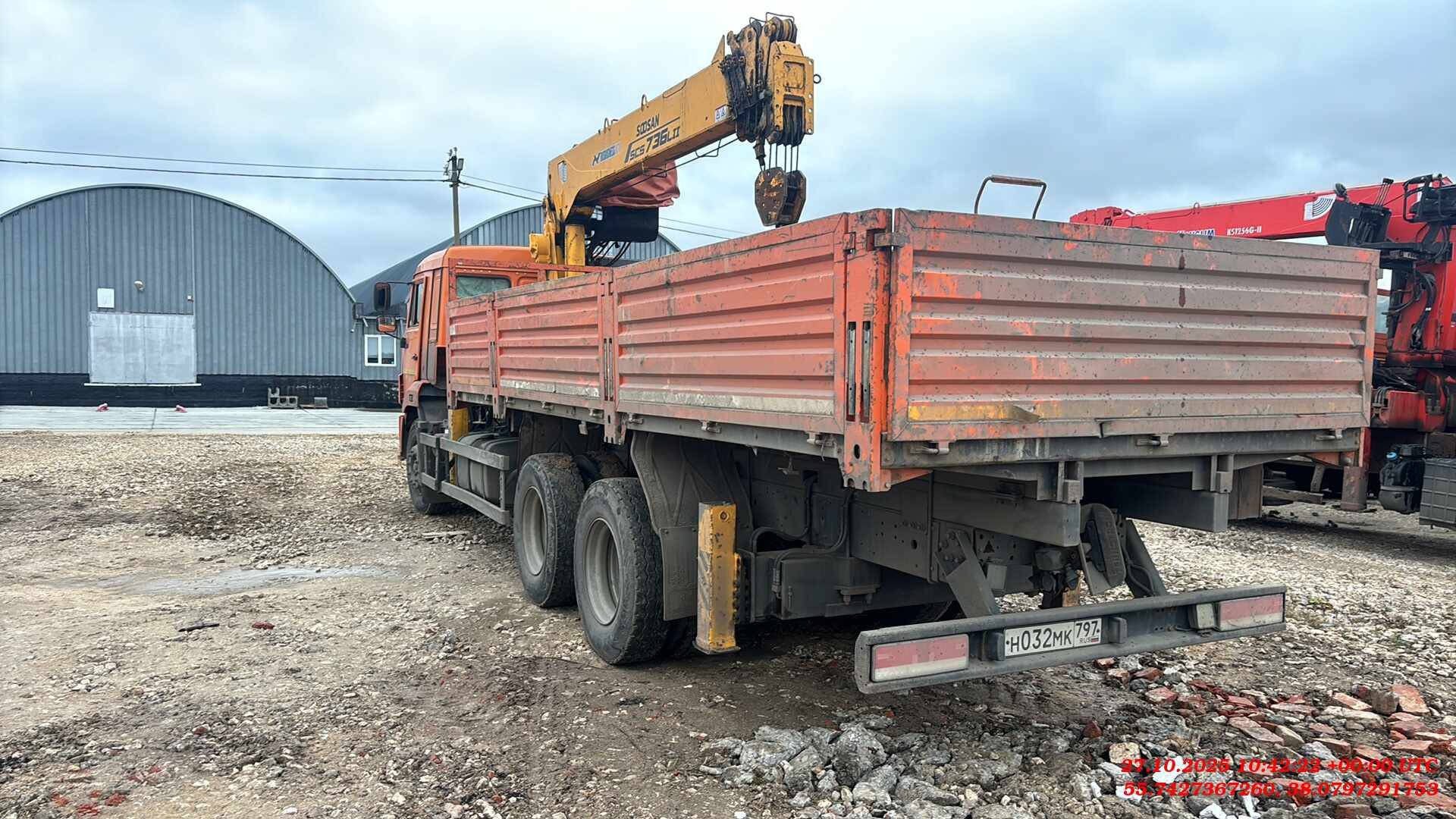 КАМАЗ 65115-48(A5),  14 704 км, 2022 года в лизинг