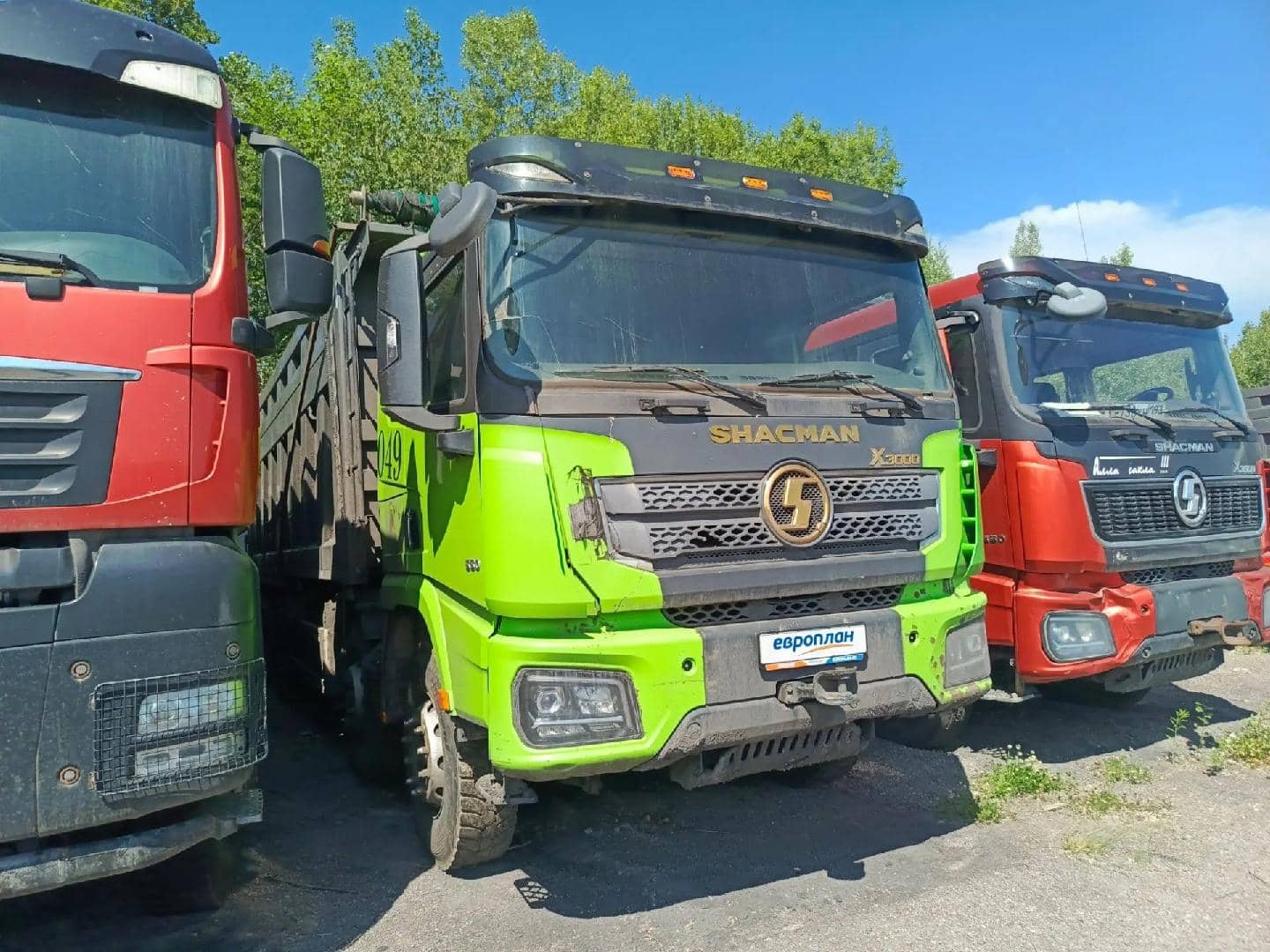 Shacman SX331863366 (скальный кузов),  222 582 км, 2023 года в лизинг