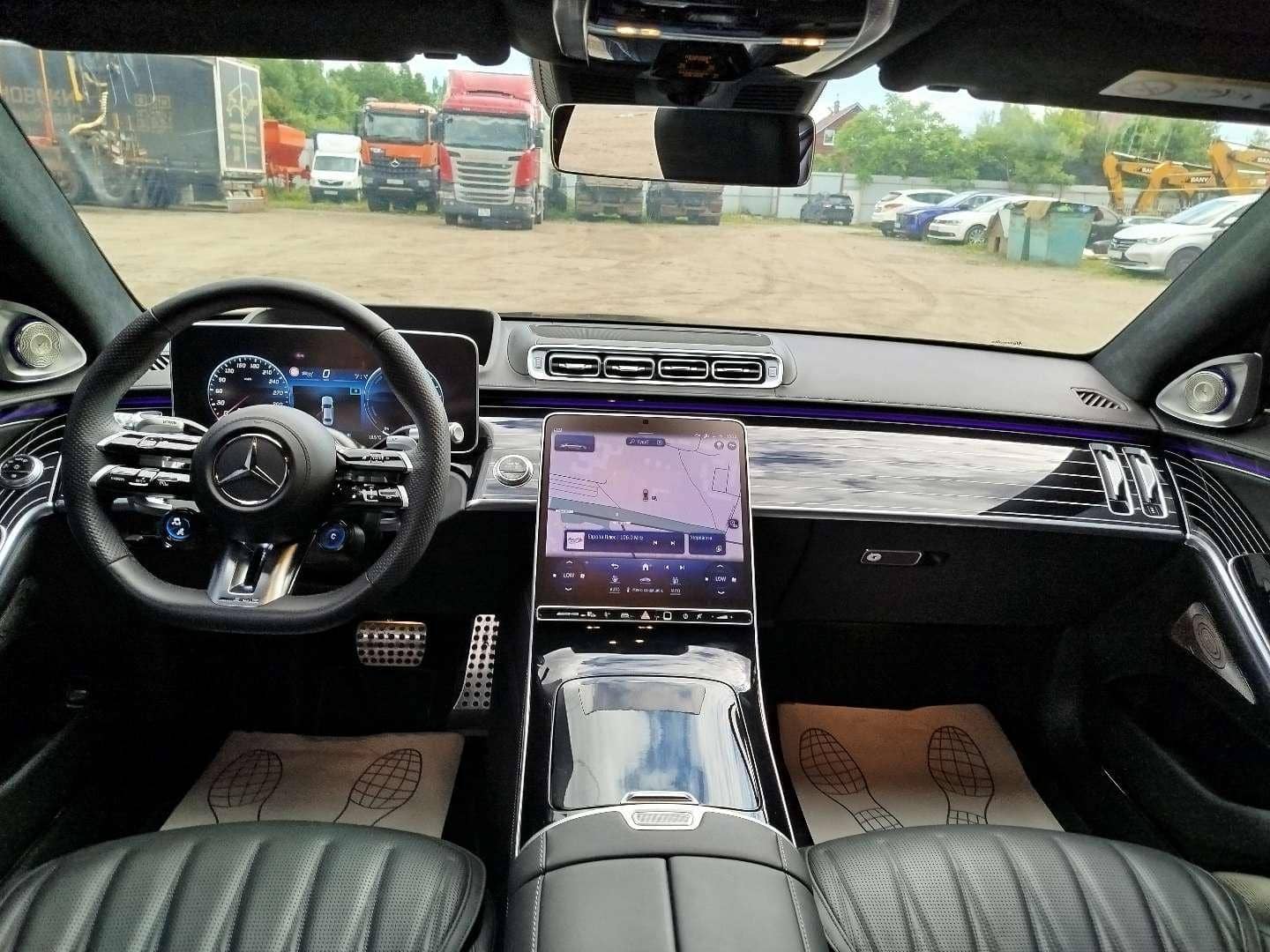 Mercedes-Benz S седан,  27 672 км, 2023 года в лизинг