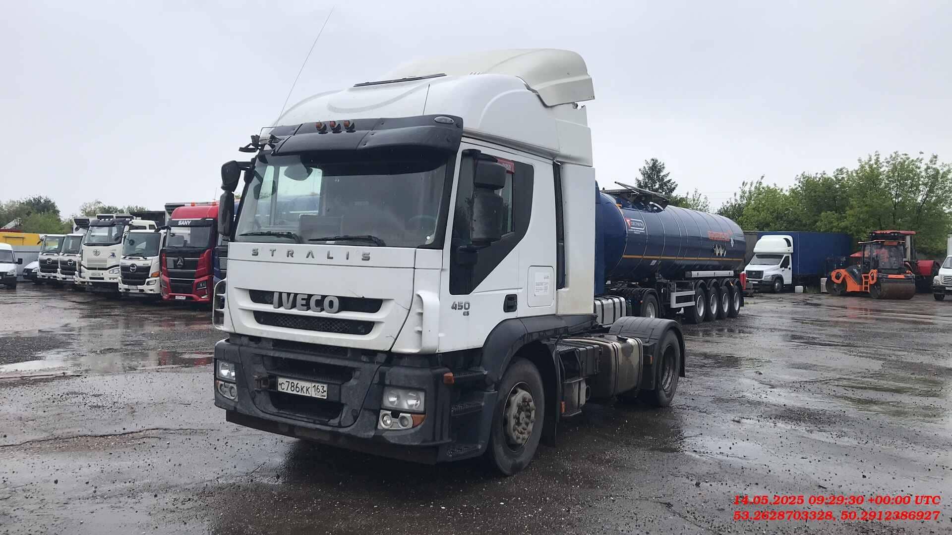 IVECO Stralis AT440S45T/PRR 4x2,  1 384 218 км, 2012 года в лизинг