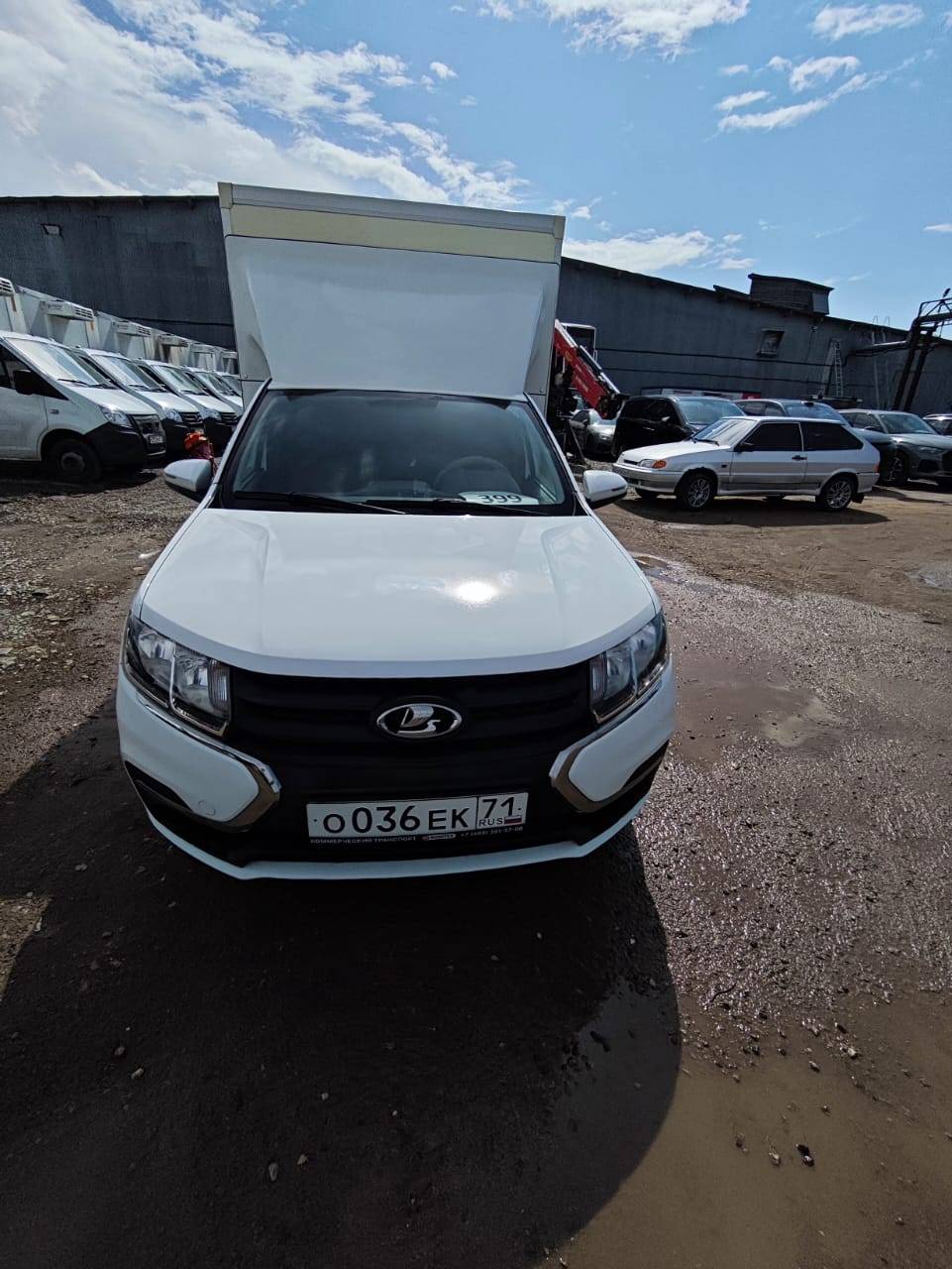 Lada Largus фургон,  82 071 км, 2022 года в лизинг